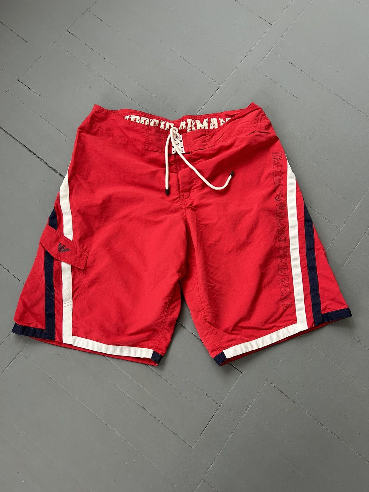 Armani × Emporio Armani Emporio Armani bermuda swimming shorts Size US 34 / EU 50 - 1 Thumbnail