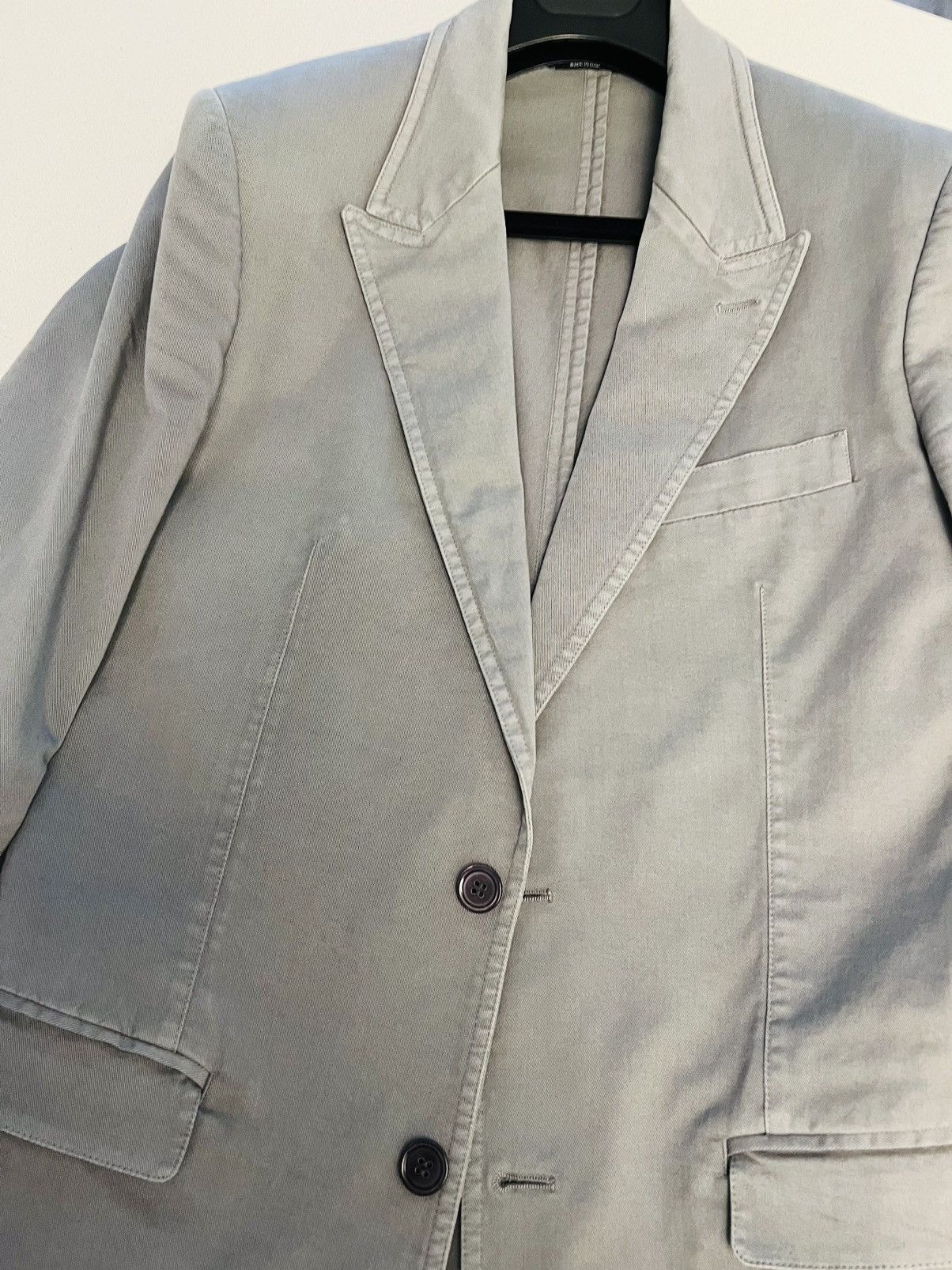 Dolce & Gabbana Dolce & Gabbana cotton gray jacket Size US M / EU 48-50 / 2 - 7 Thumbnail