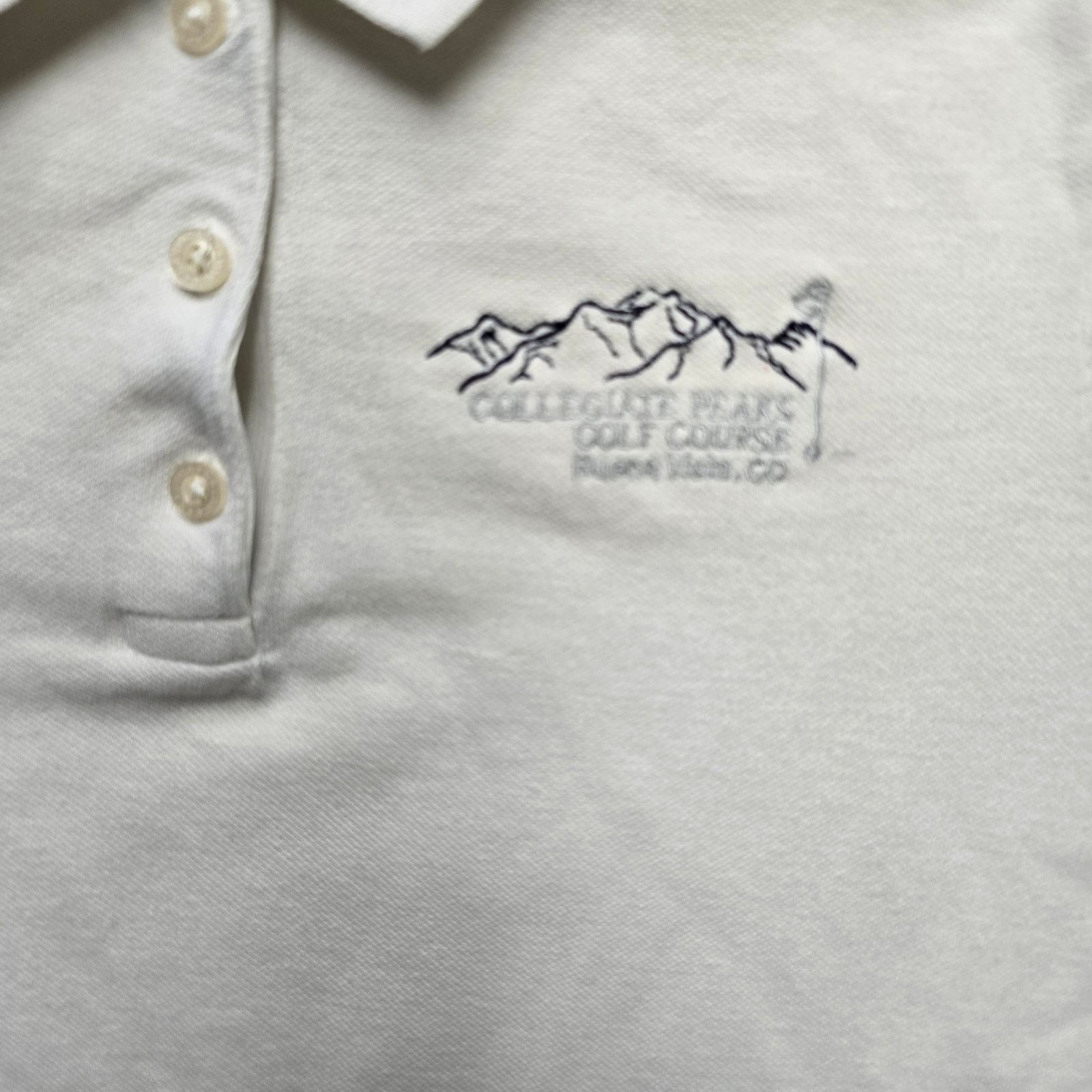 Other Vintage Polo Collegiate Peaks Golf Course Golfing Shirt Size M / US 6-8 / IT 42-44 - 3 Thumbnail