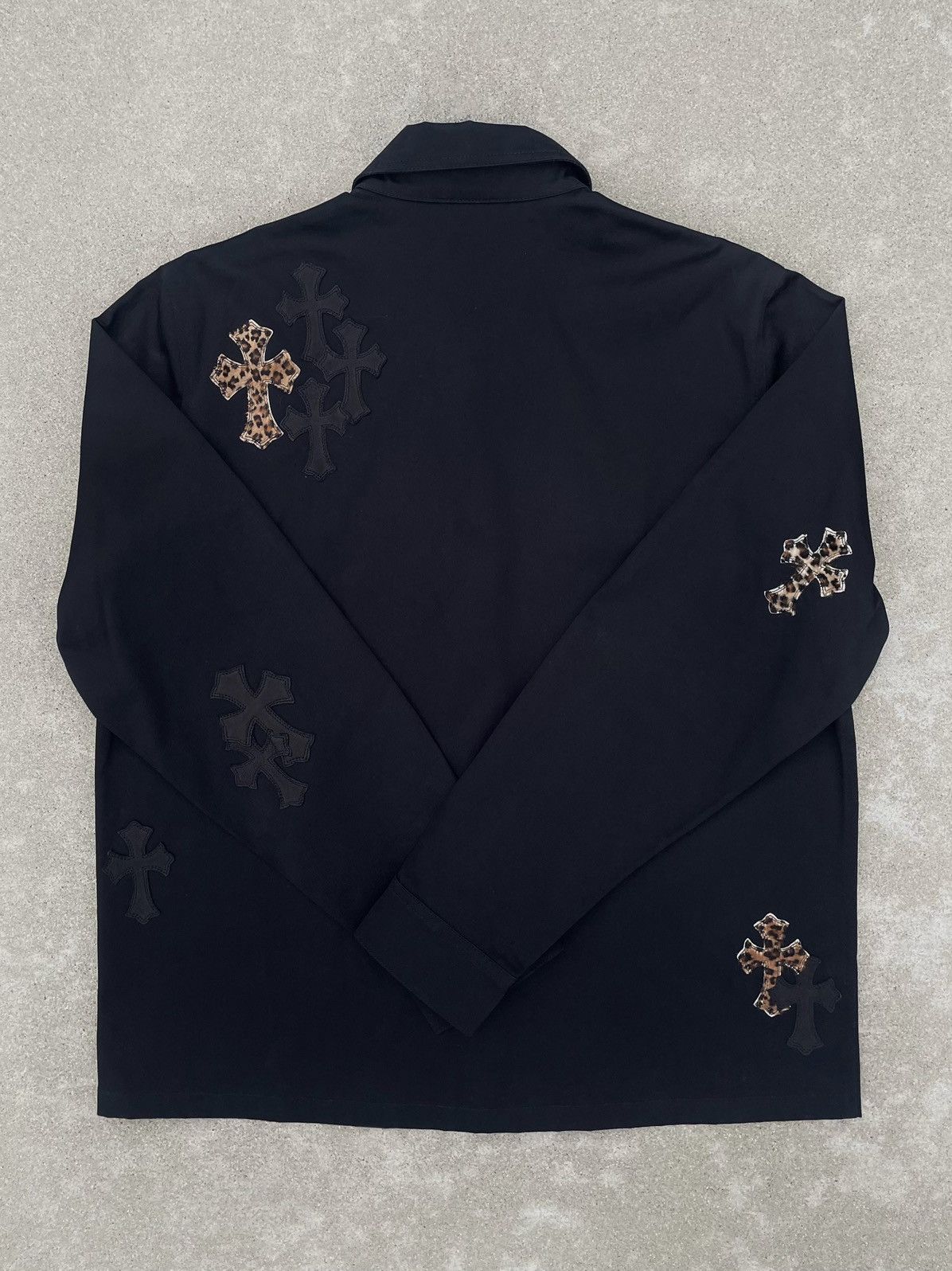 Chrome Hearts Chrome Hearts Leopard Patch Work Dog Jacket Size US L / EU 52-54 / 3 - 2 Thumbnail