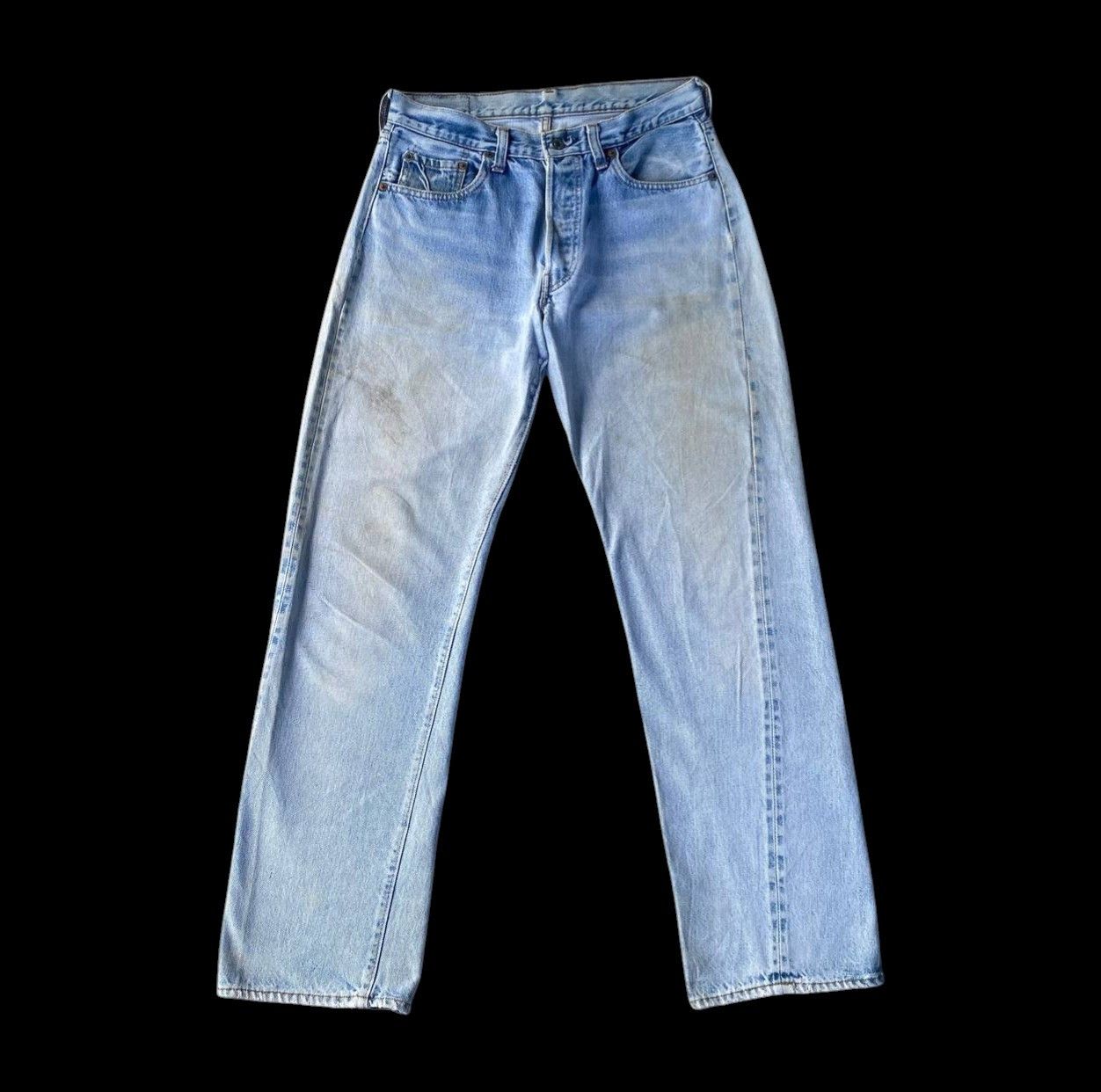 Levi's Vintage Clothing RARE 60s LEVI'S 501 REDLINE SINGLE DIGIT "6" BUTTON Size US 29 - 1 Thumbnail
