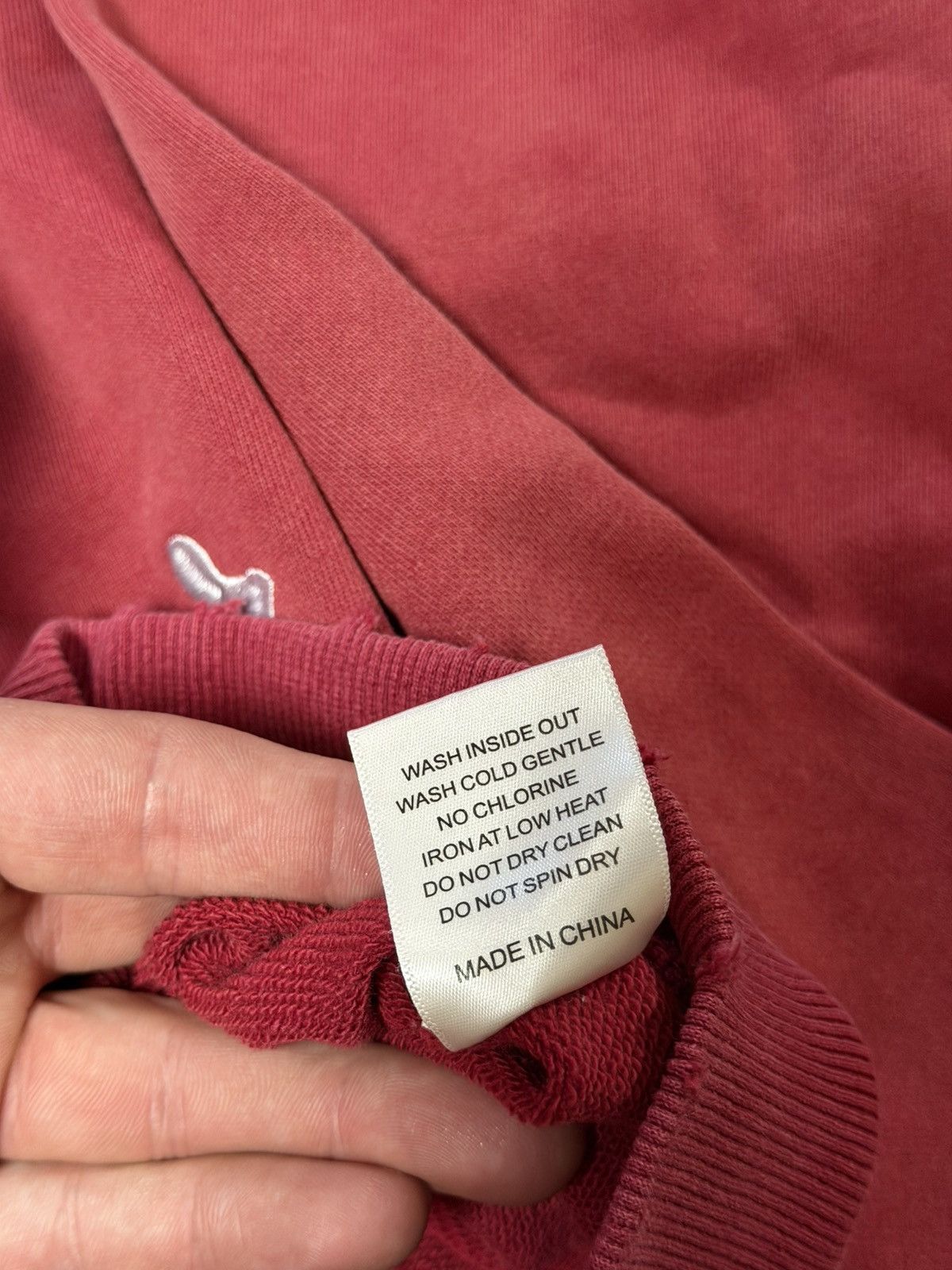Vale Vale Forever Rockefeller Zip Up Red Hoodie Size US M / EU 48-50 / 2 - 5 Thumbnail