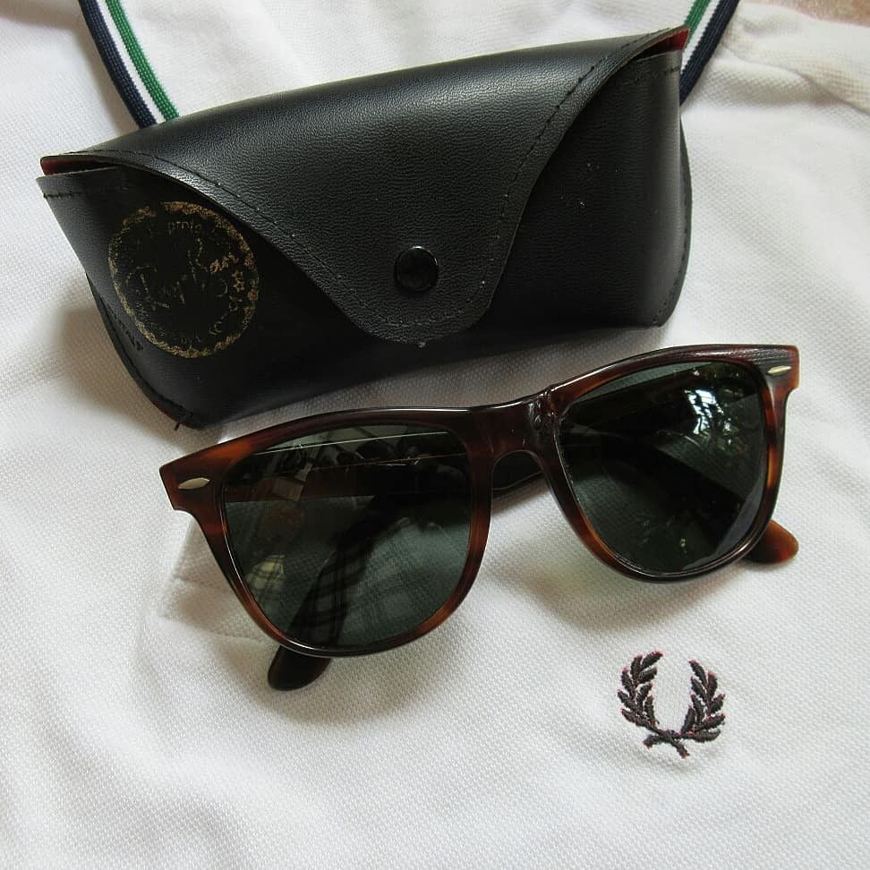 RayBan Rayban Wayfarer II Turtoise Bausch And Lomb Vintage Ray Ban Size ONE SIZE - 1 Thumbnail