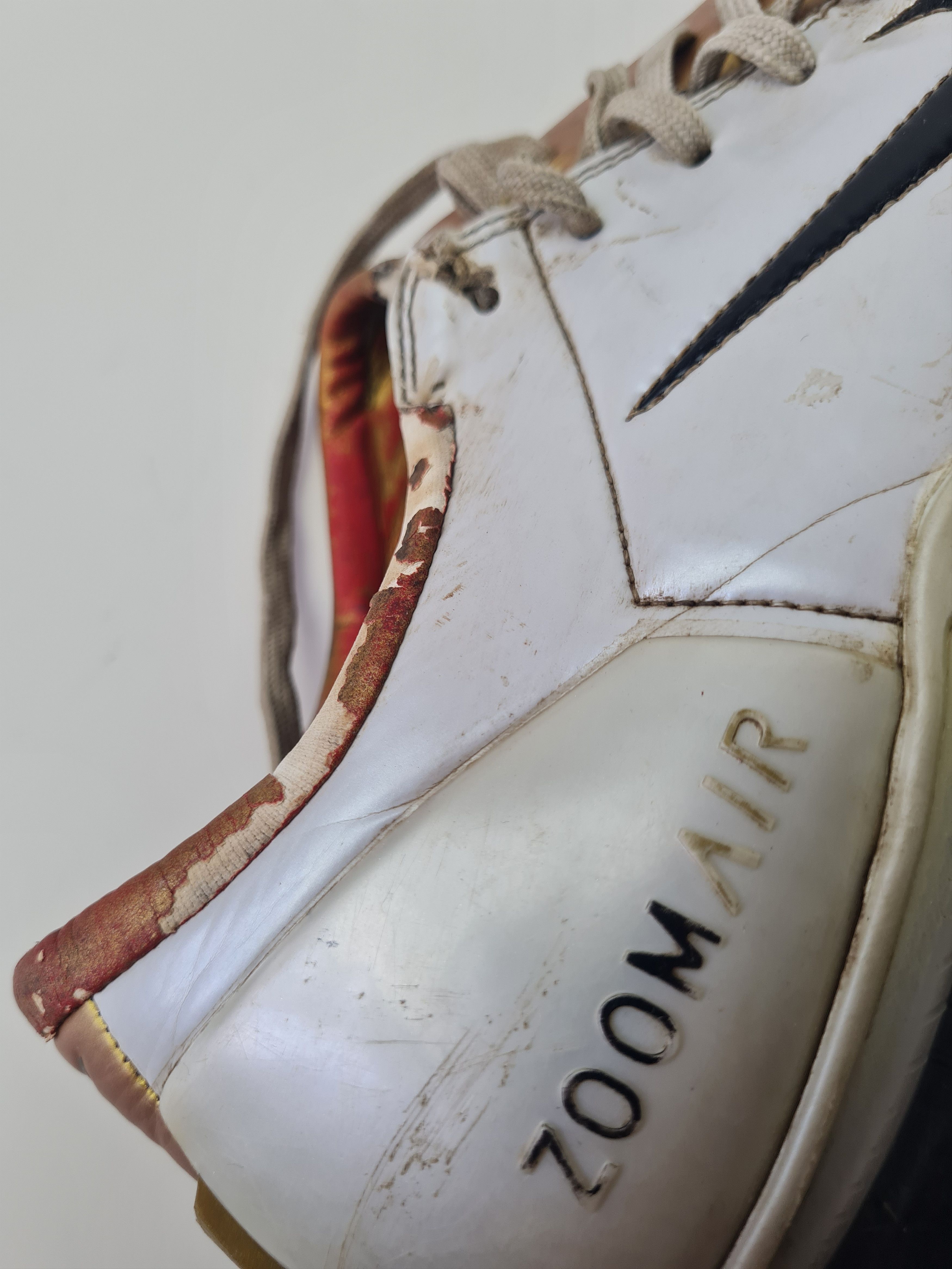 Nike Nike Total90 Air Zoom White Professional Football Boots Size US 12.5 / EU 45-46 - 20 Thumbnail