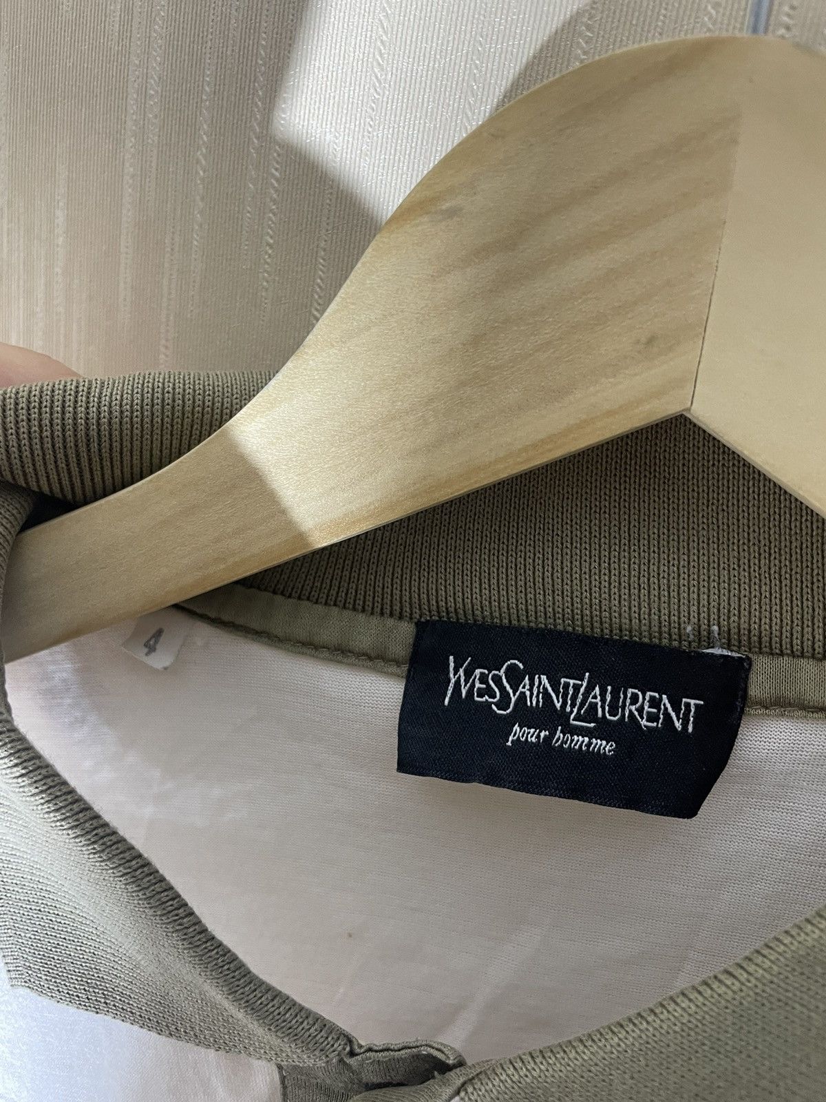 Vintage × Yves Saint Laurent Yves Saint Laurent vintage streetwear polo shirt Size US M / EU 48-50 / 2 - 7 Thumbnail