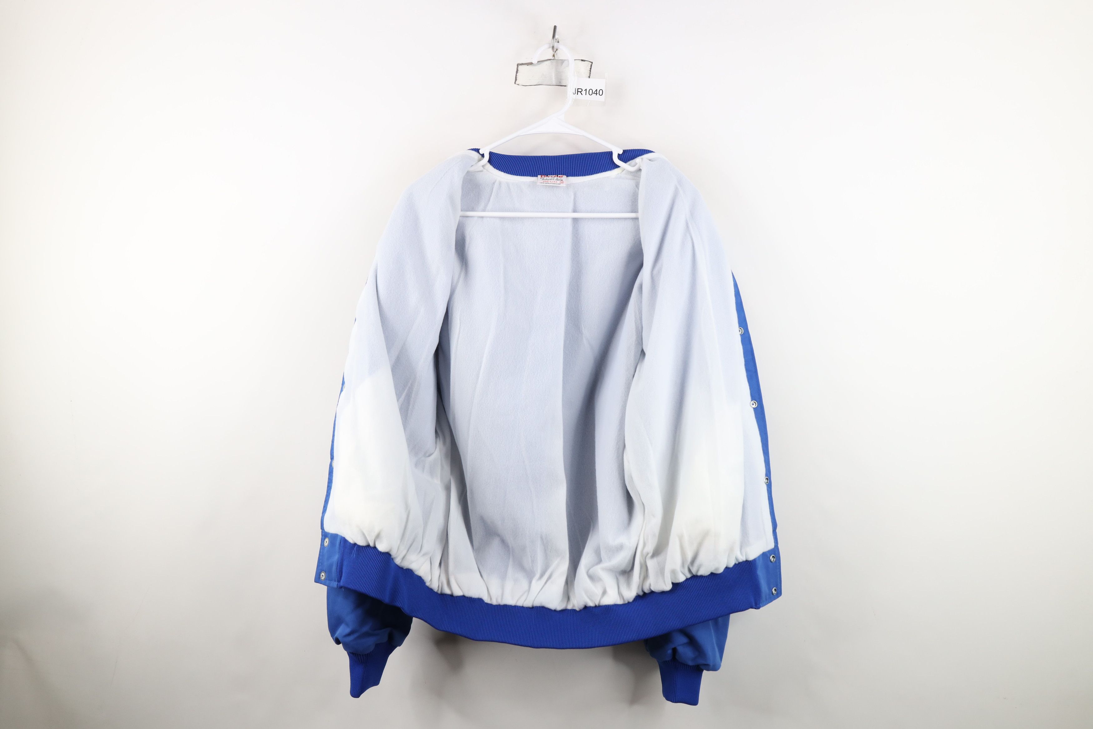 Vintage Vintage 70s Streetwear Lined Bomber Jacket Royal Blue USA Size US M / EU 48-50 / 2 - 11 Thumbnail