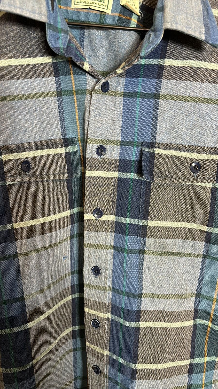 L.L. Bean LL Bean Chamois Flannel Shirt Size US XL / EU 56 / 4 - 3 Thumbnail