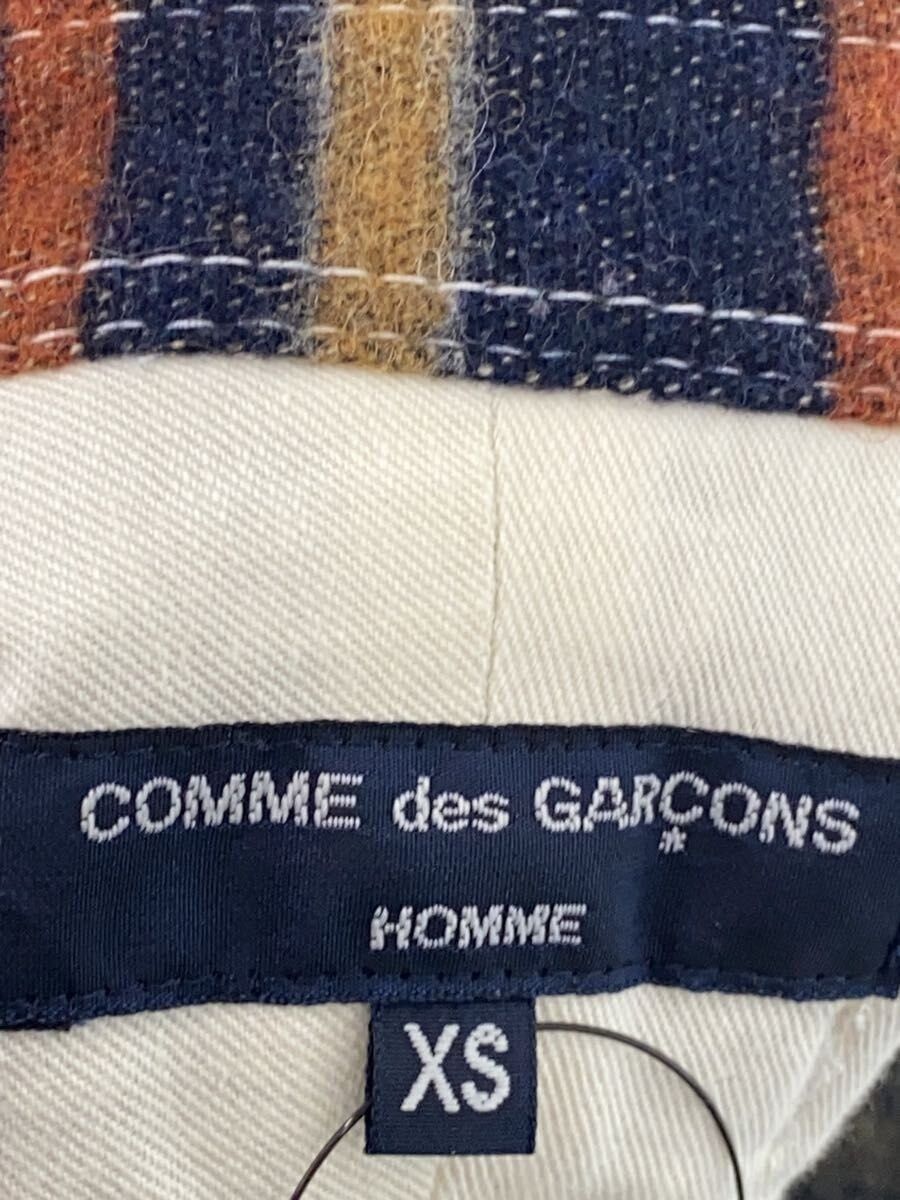 Comme des Garcons Homme 2013 Striped Wool Shirt Size US S / EU 44-46 / 1 - 3 Thumbnail