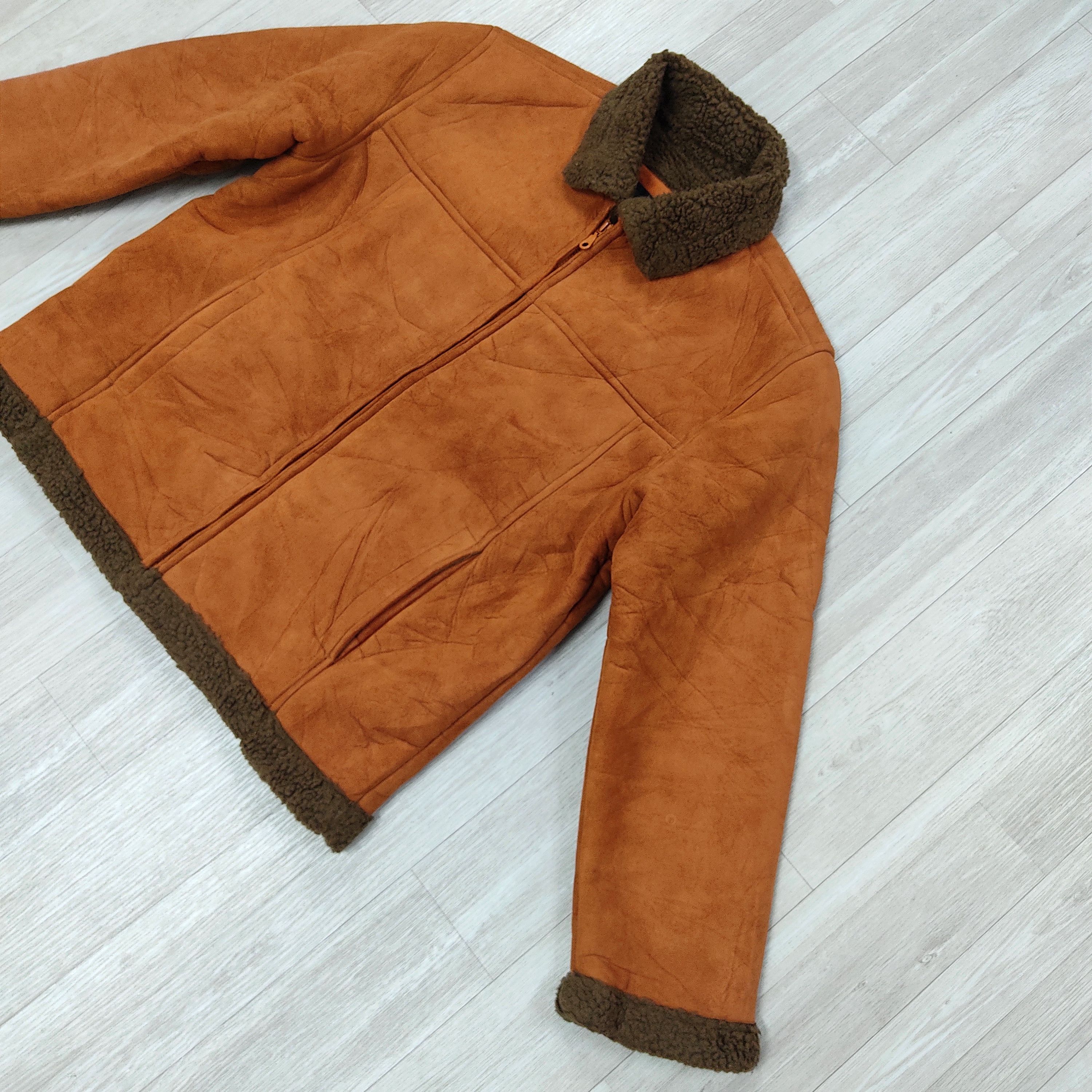 20471120 × Japanese Brand NOTA BANE Faux Sheepskin Shearling Sherpa Jacket Size US L / EU 52-54 / 3 - 6 Thumbnail