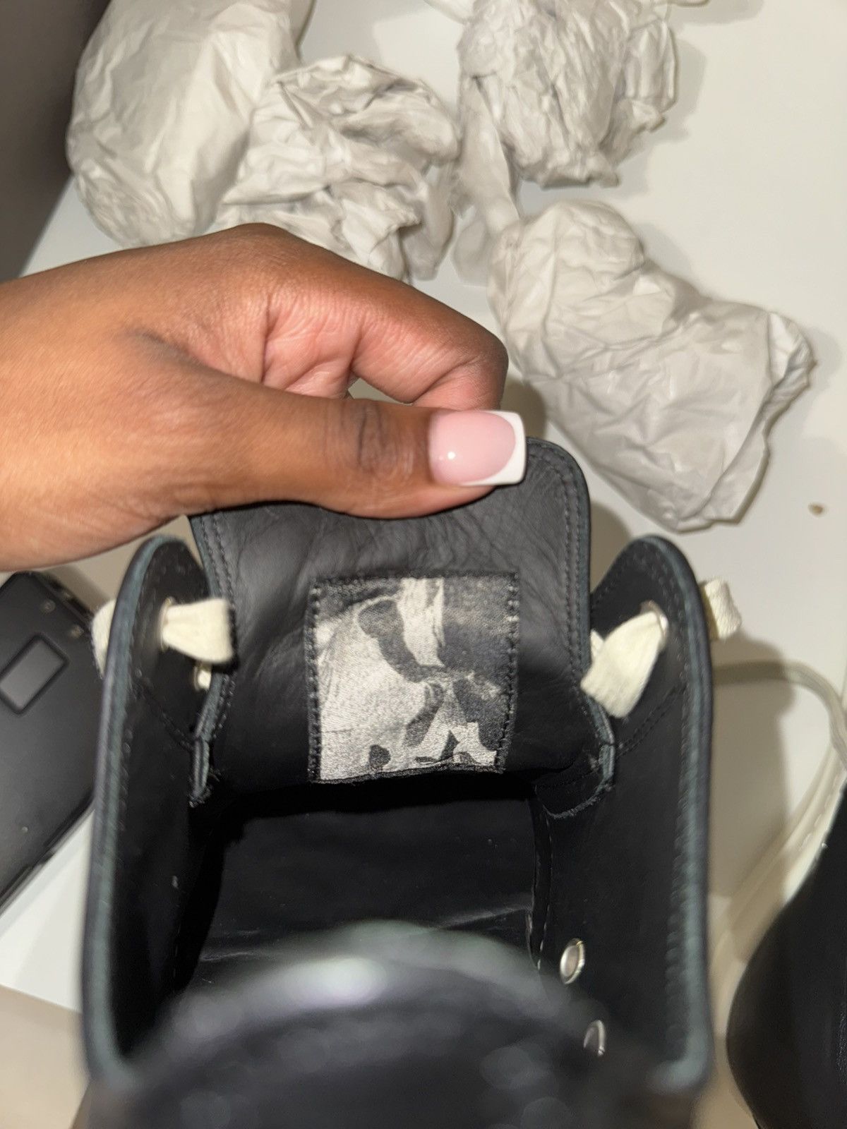 Rick Owens Rick Owens ramones low Size US 7 / IT 37 - 14 Thumbnail