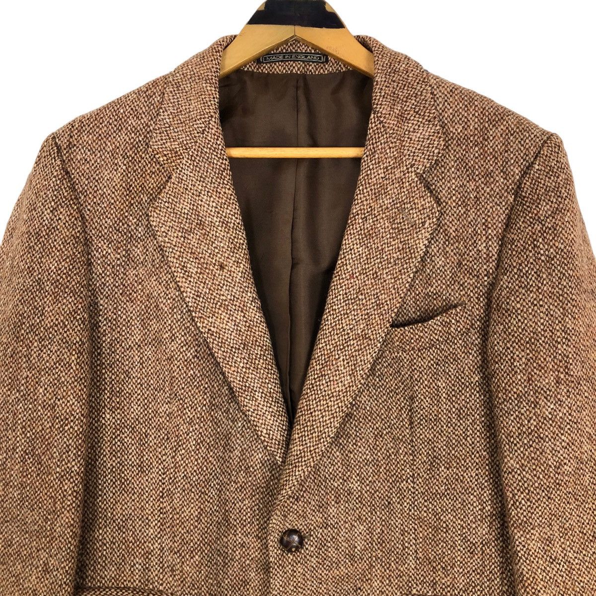 Harris Tweed Vintage 80s Harris Tweed X Charles Barker Tweed Coat Size US S / EU 44-46 / 1 - 5 Thumbnail