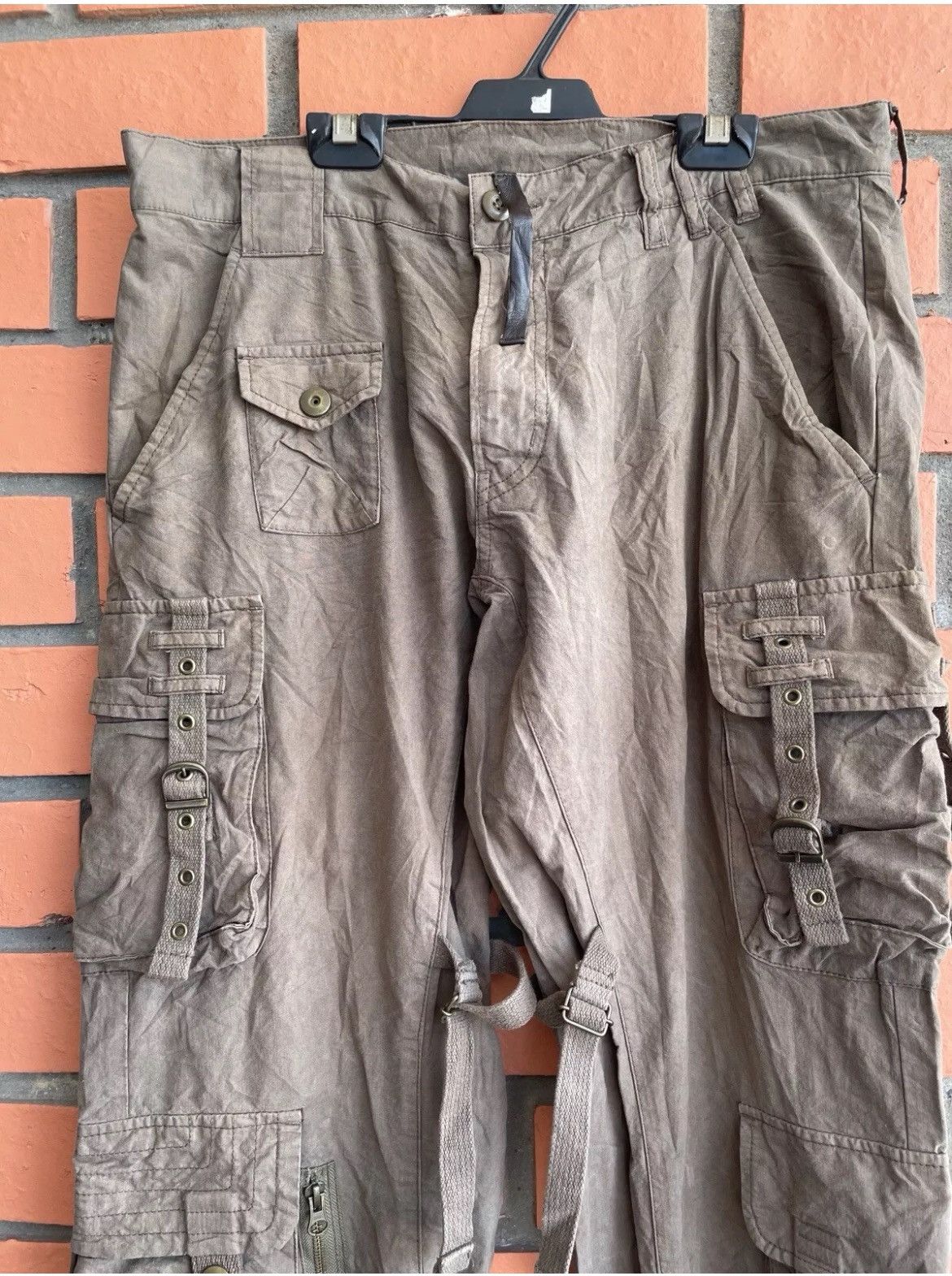 If Six Was Nine × Japanese Brand × PPFM PPFM Japan Parachute Tartan Pants Paratrooper Bondage size M Size US 32 / EU 48 - 3 Thumbnail