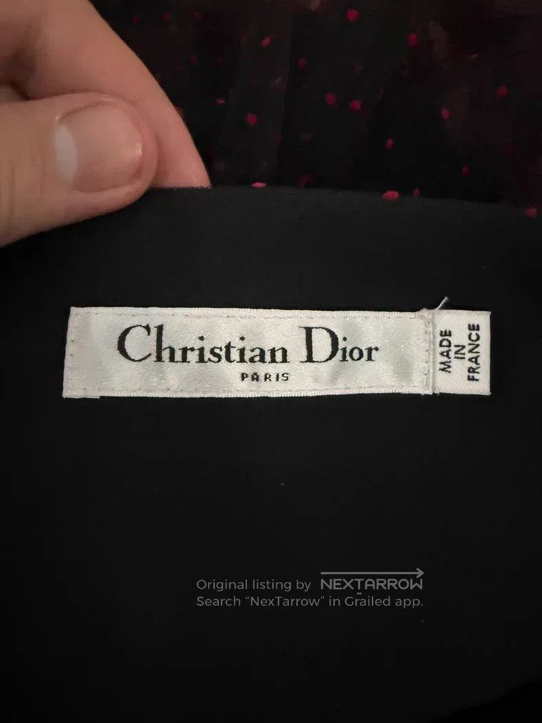 Dior Dior Black and red dot double-layer gauze skirt Size 24" / US 00 / IT 34 - 2 Thumbnail