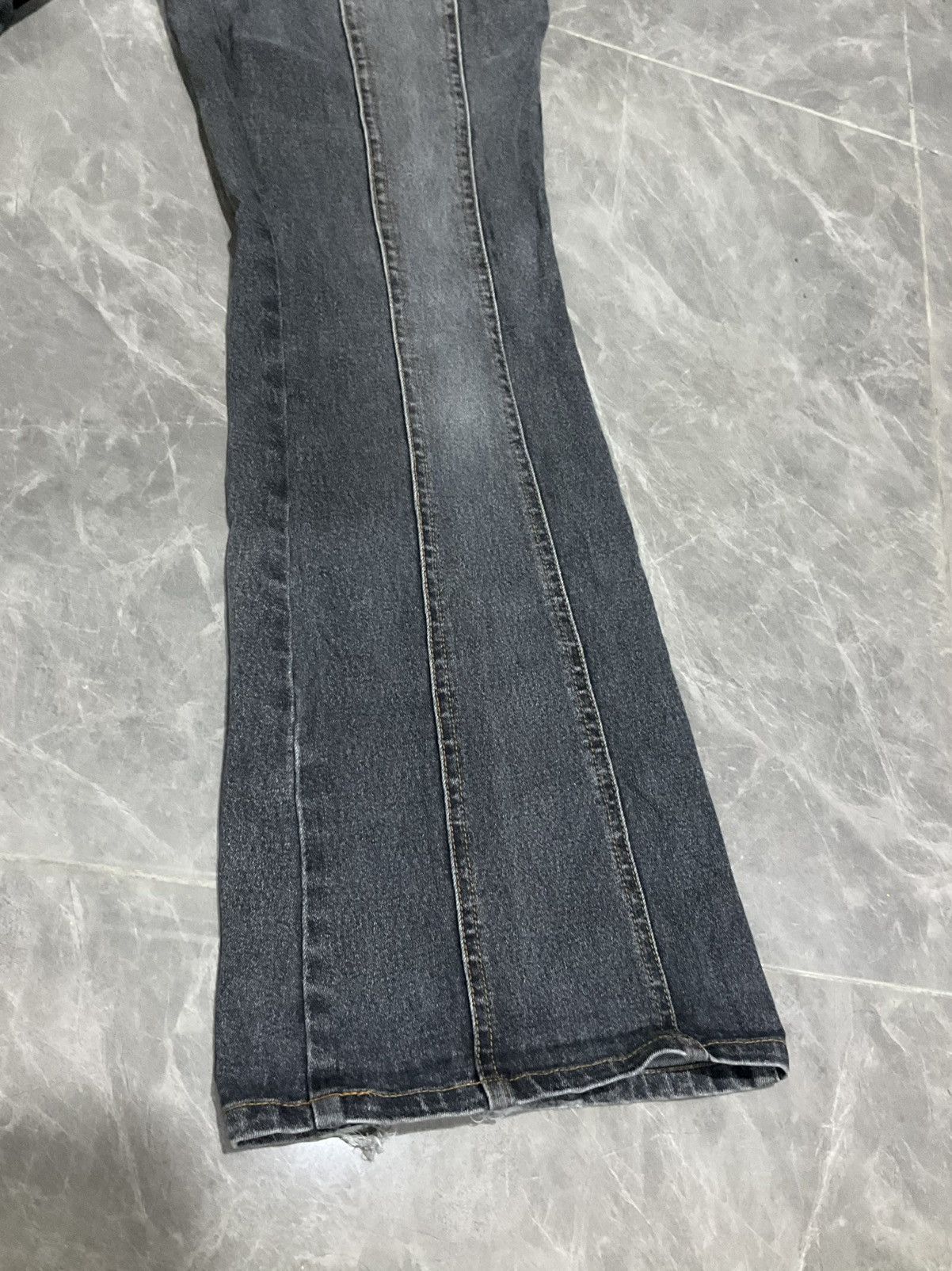 If Six Was Nine × Japanese Brand × Le Grande Bleu (L.G.B.) Casual Flared Leg Denim Jeans Bootcut Size 29" - 5 Thumbnail