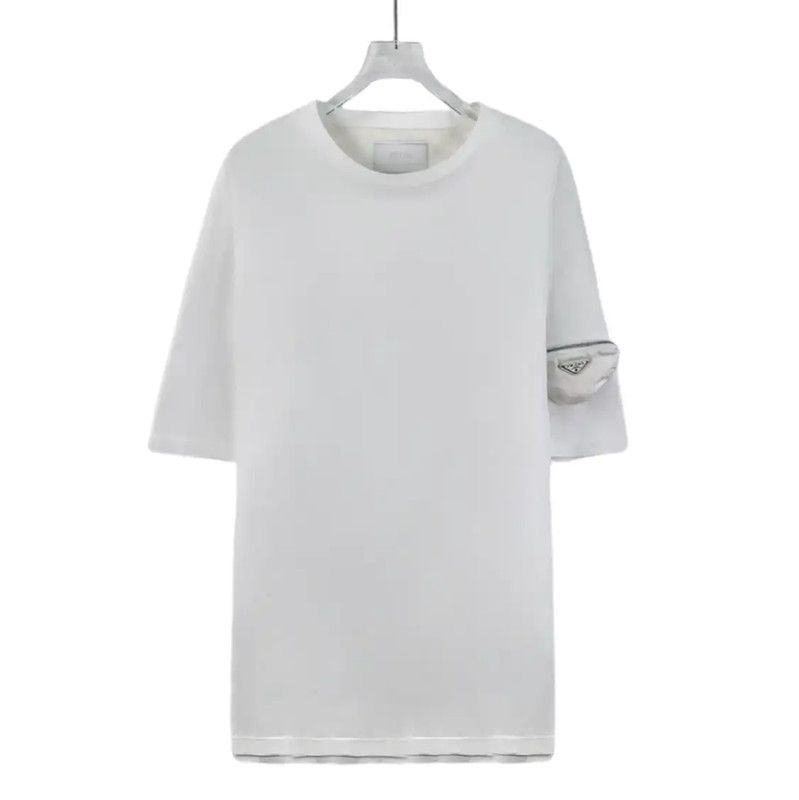 Prada Prada White Men's T-Shirt Size L Size US L / EU 52-54 / 3 - 1 Thumbnail