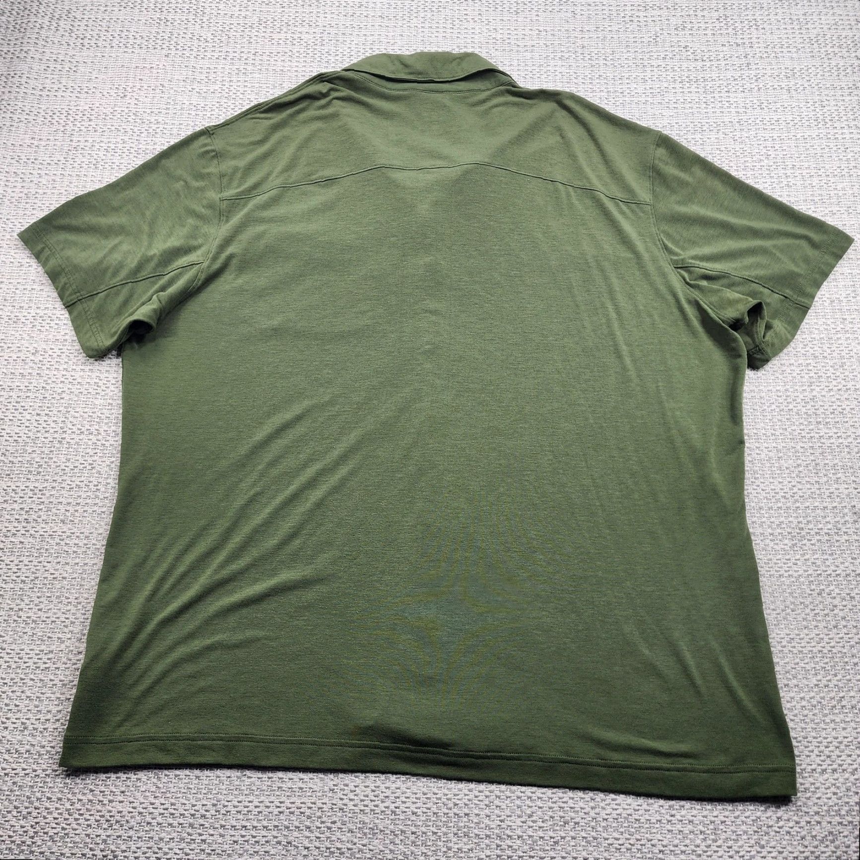 Mountain Hardwear Mountain Hardwear Shirt Mens XL Green Short Sleeve Button Up Outdoor Stretch Size US XL / EU 56 / 4 - 7 Thumbnail