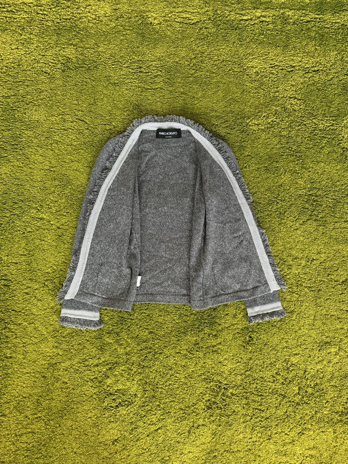 Designer Mario Borsato cashmere wool cardigan sweater Size S / US 4 / IT 40 - 2 Thumbnail