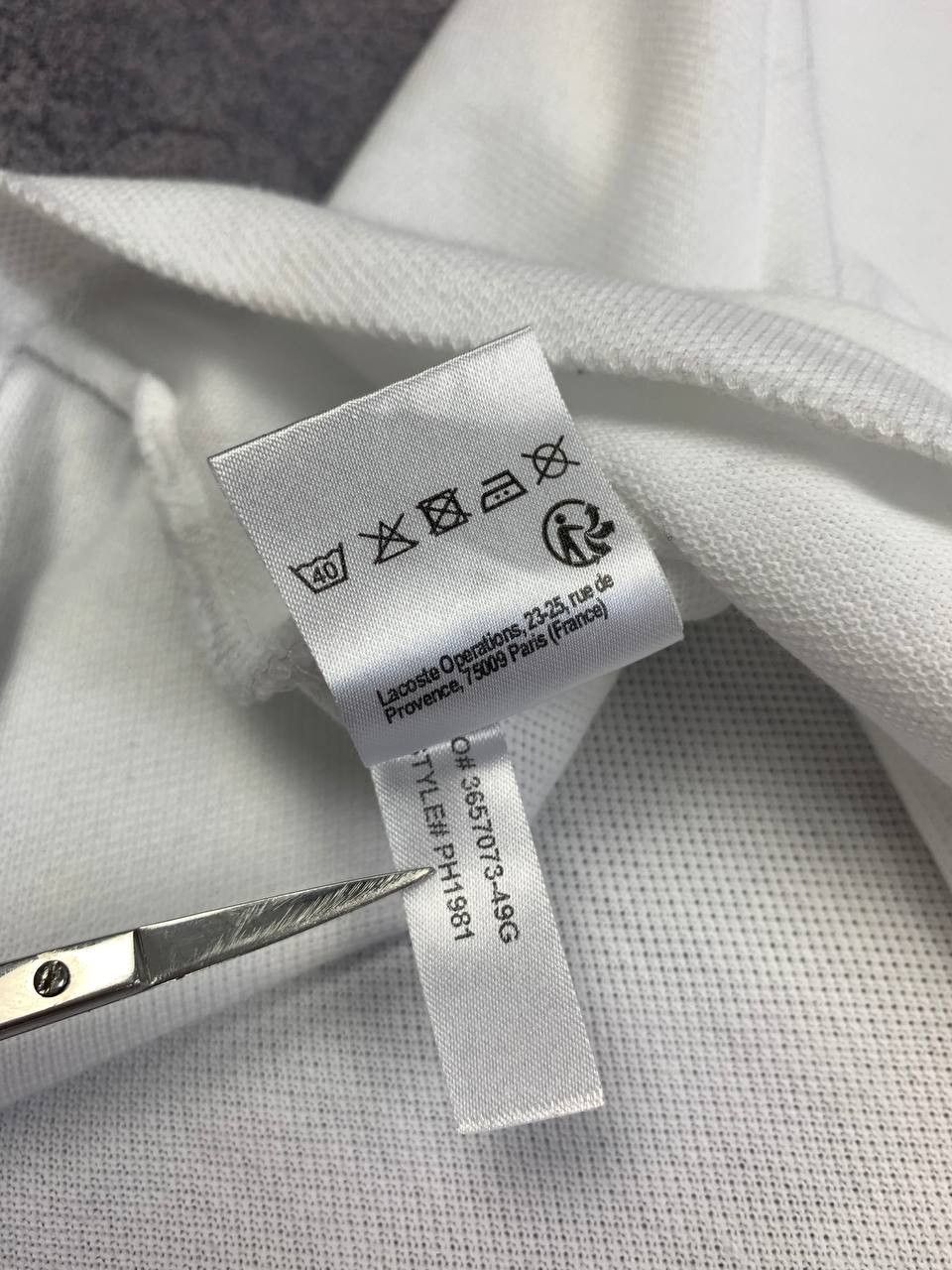 Lacoste Lacoste Men's Classic Fit White Polo Shirt Size L Size US L / EU 52-54 / 3 - 17 Thumbnail