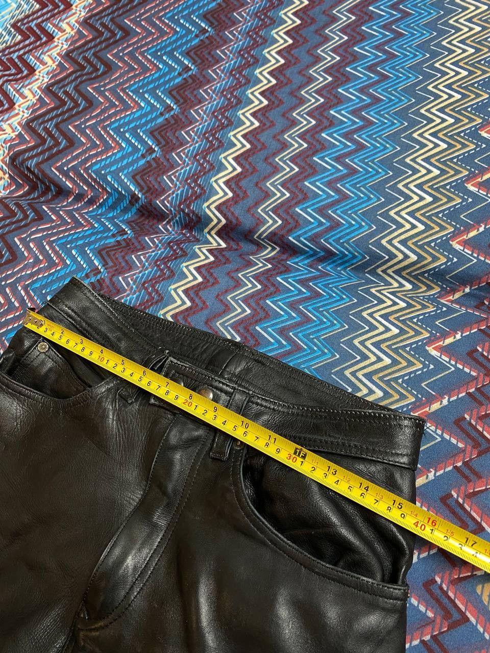 Leather × Vintage Vintage Echtes Leder bondage leather pants Size US 32 / EU 48 - 7 Thumbnail