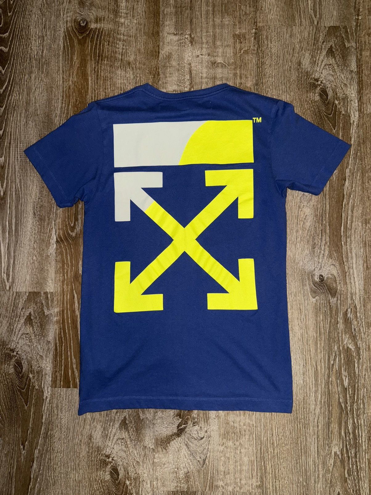 Off-White × Virgil Abloh Off-White Split Arrow Logo Tee Size US XS / EU 42 / 0 - 2 Thumbnail