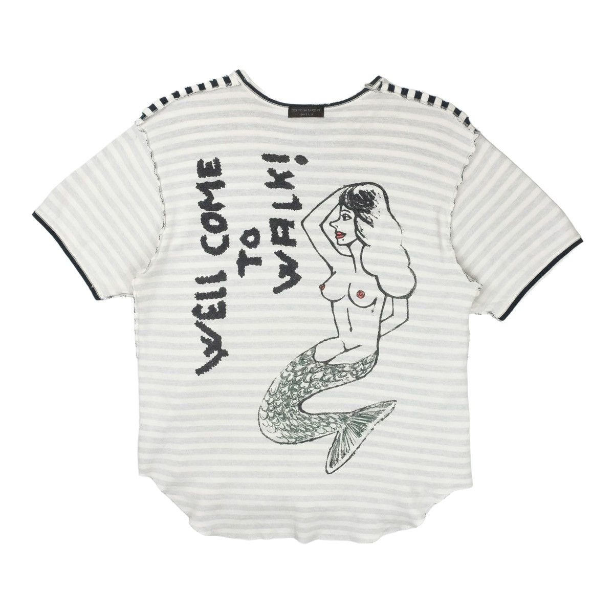 Comme des Garcons Homme Plus CDGHP SS04 Naked Mermaid Tee Size US M / EU 48-50 / 2 - 2 Thumbnail