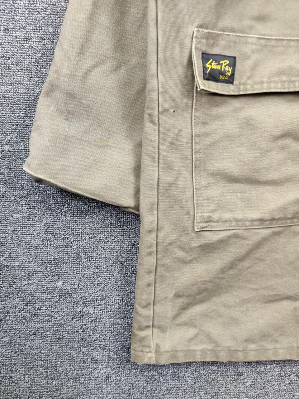 Stan Ray Vintage 90s Stan Ray Chore Duck Canvas Jacket Size US L / EU 52-54 / 3 - 5 Thumbnail