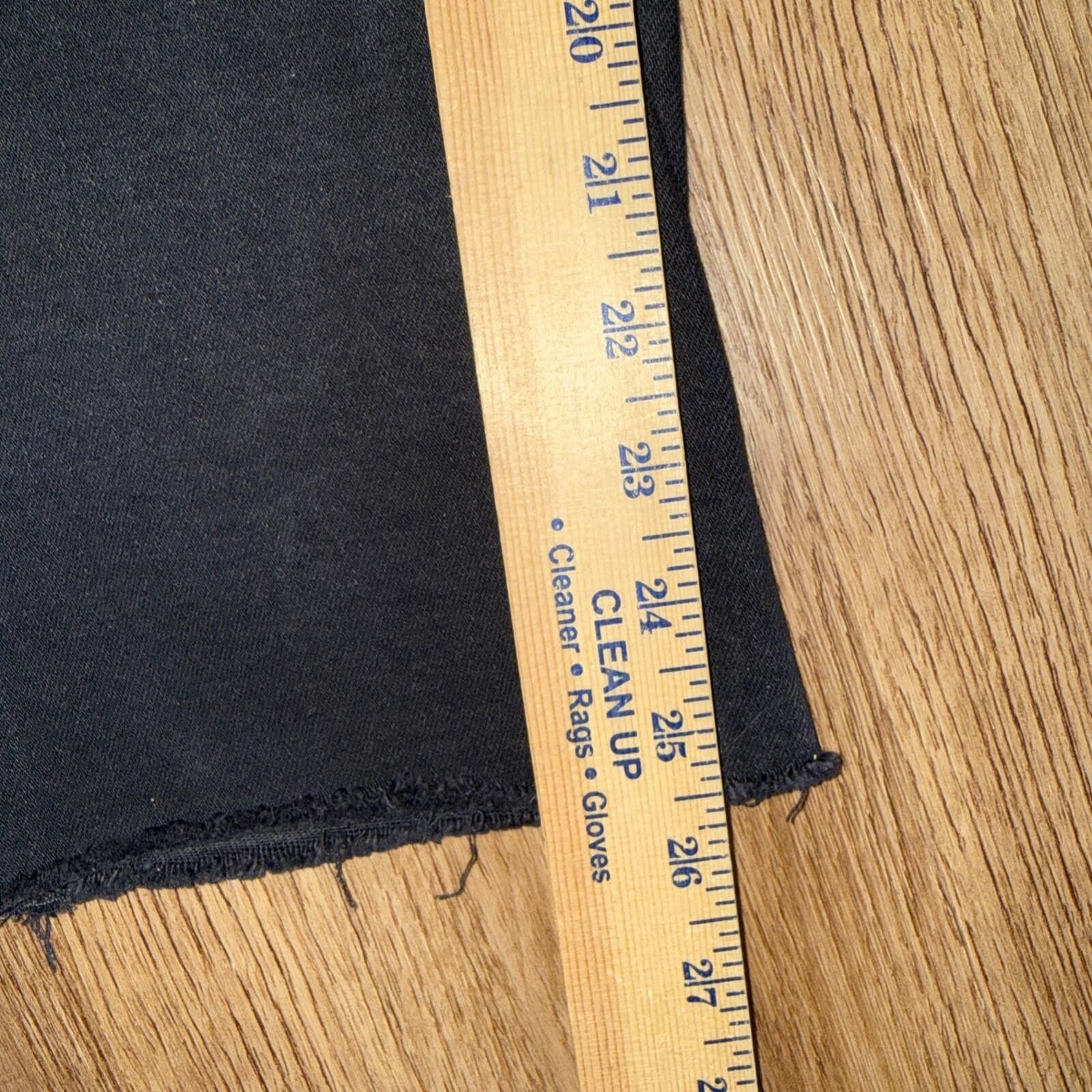 Other Pilcro The Yaya Jeans Black Frayed Hem Cropped Anthropologie Size 27" / US 4 / IT 40 - 5 Thumbnail