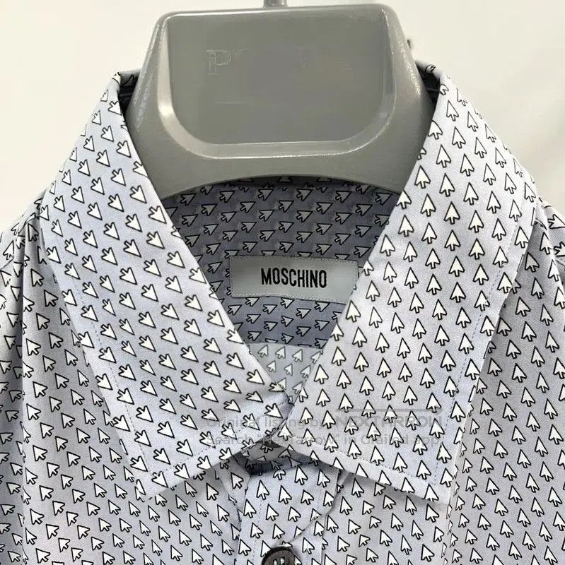 Moschino Moschino Multi-Color Cotton Long Sleeve Shirt . Size US M / EU 48-50 / 2 - 2 Thumbnail