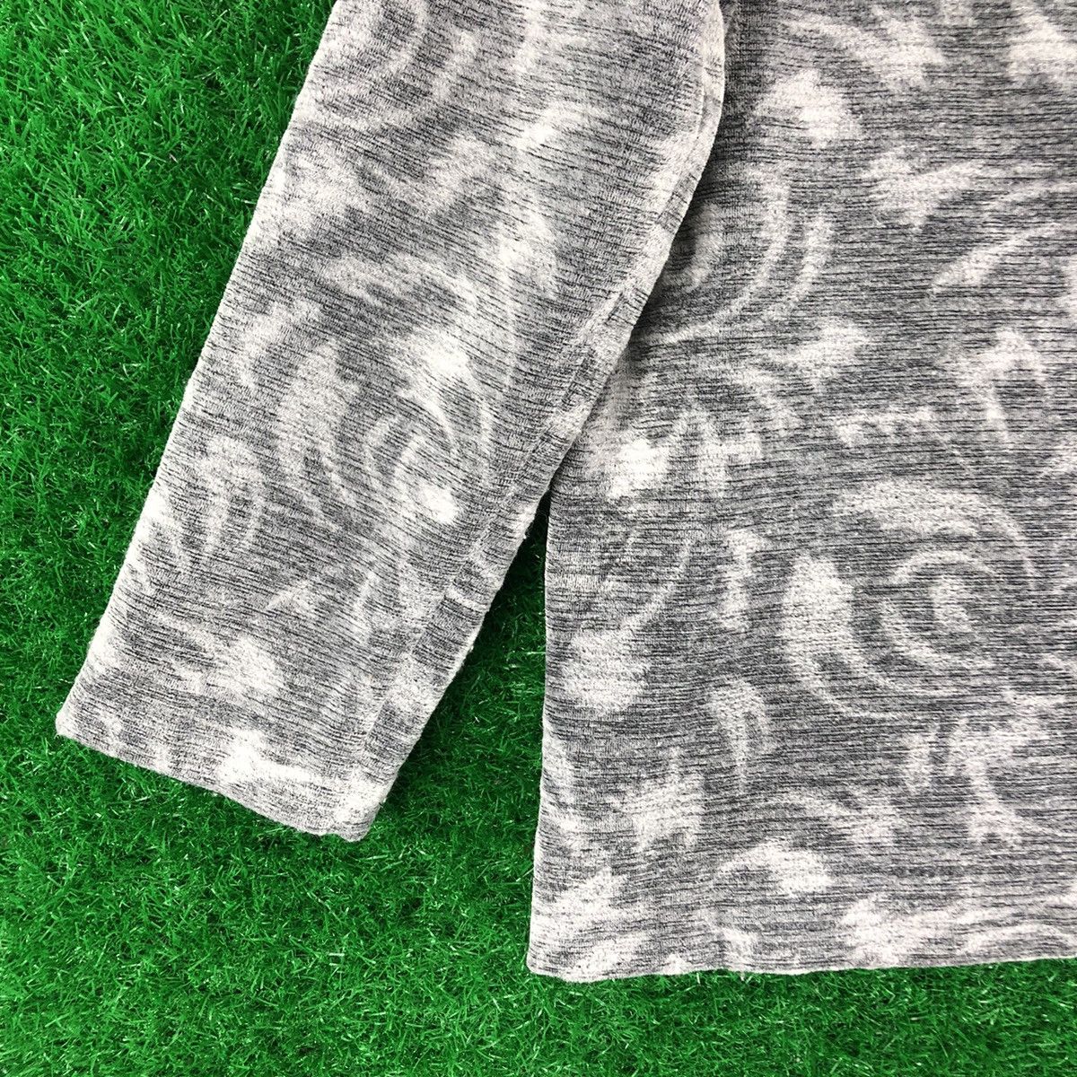 Japanese Brand × Vintage Vintage 90's Gracious Fullprint Jacket Button up Size M / US 6-8 / IT 42-44 - 6 Thumbnail