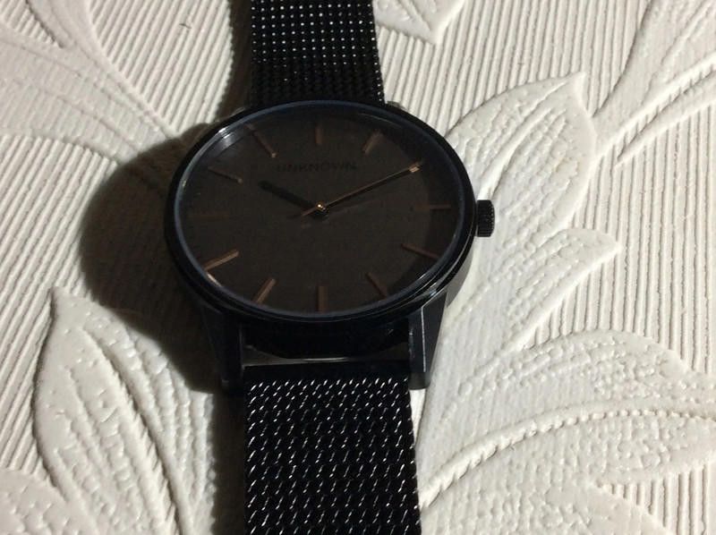 Designer Unknown black mesh bracelet watch Size ONE SIZE - 2 Thumbnail