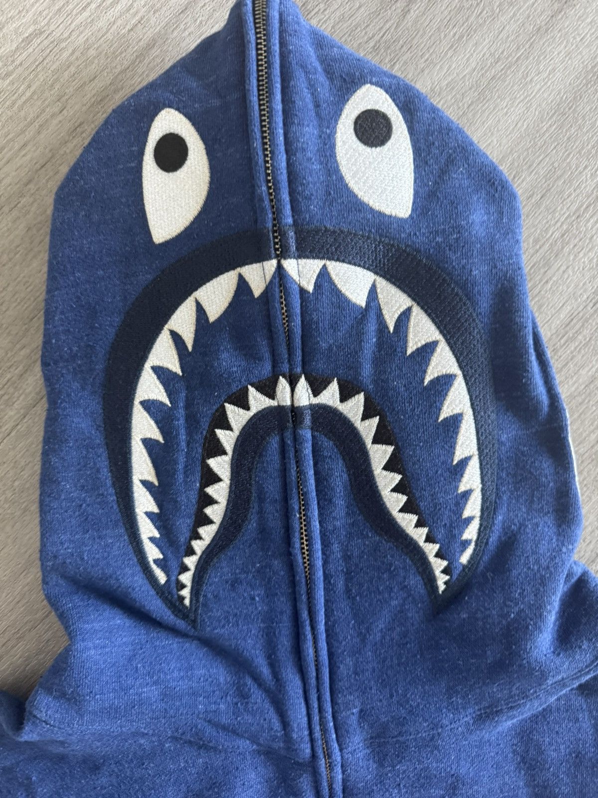 Bape Bape Shark Full Zip Size US XL / EU 56 / 4 - 2 Thumbnail