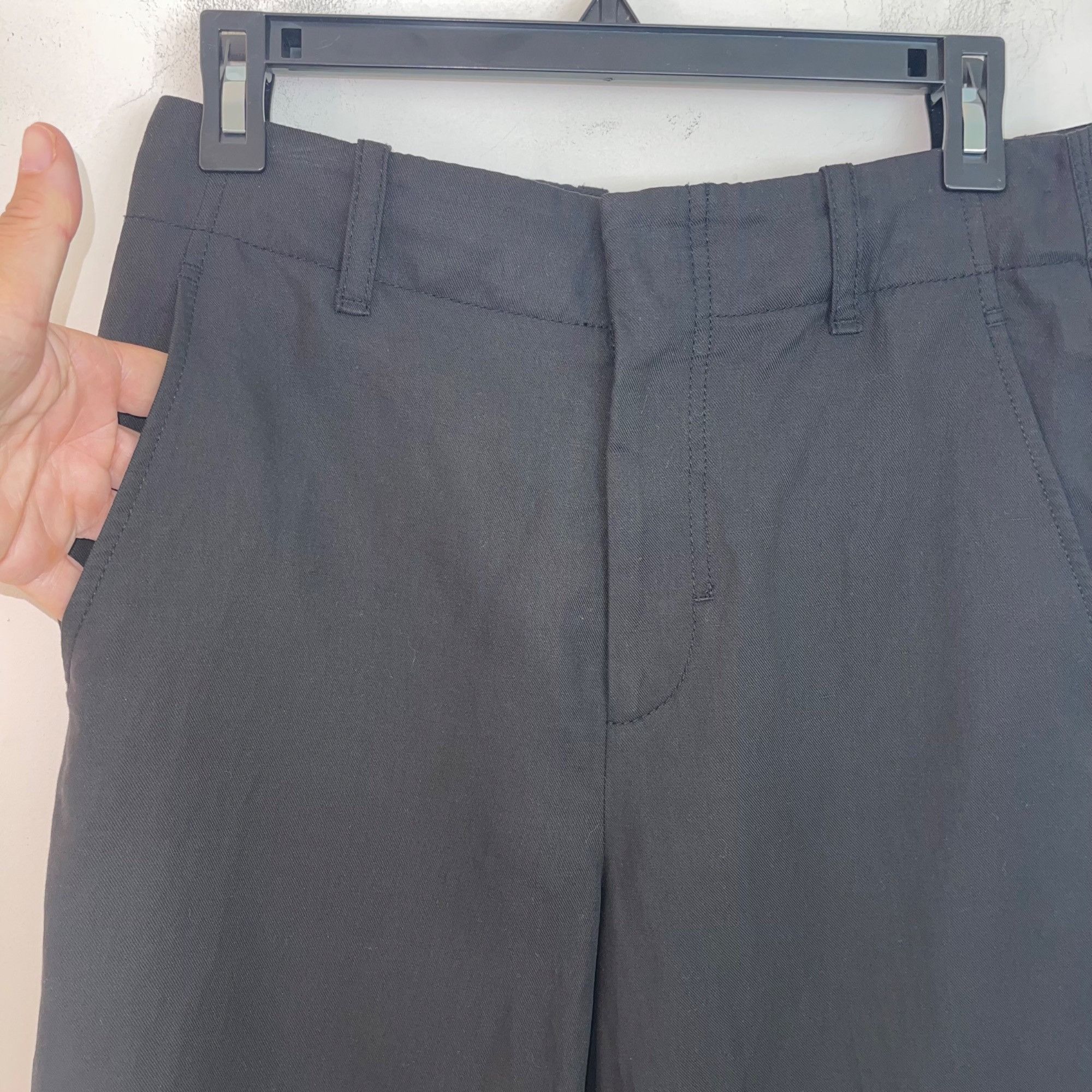 Vince Vince Womens Pants Size 4 Black High Waist Wide Leg Size 27" / US 4 / IT 40 - 3 Thumbnail