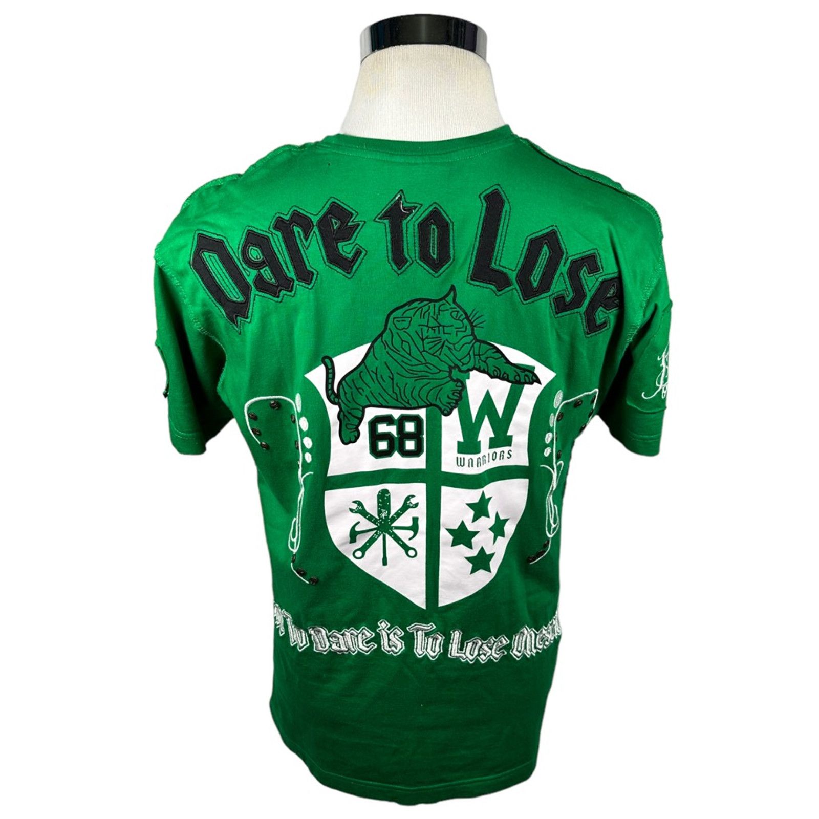 Black Label Blac Label Turf War Warriors T-Shirt Green Dare To Lose L Size US L / EU 52-54 / 3 - 2 Thumbnail