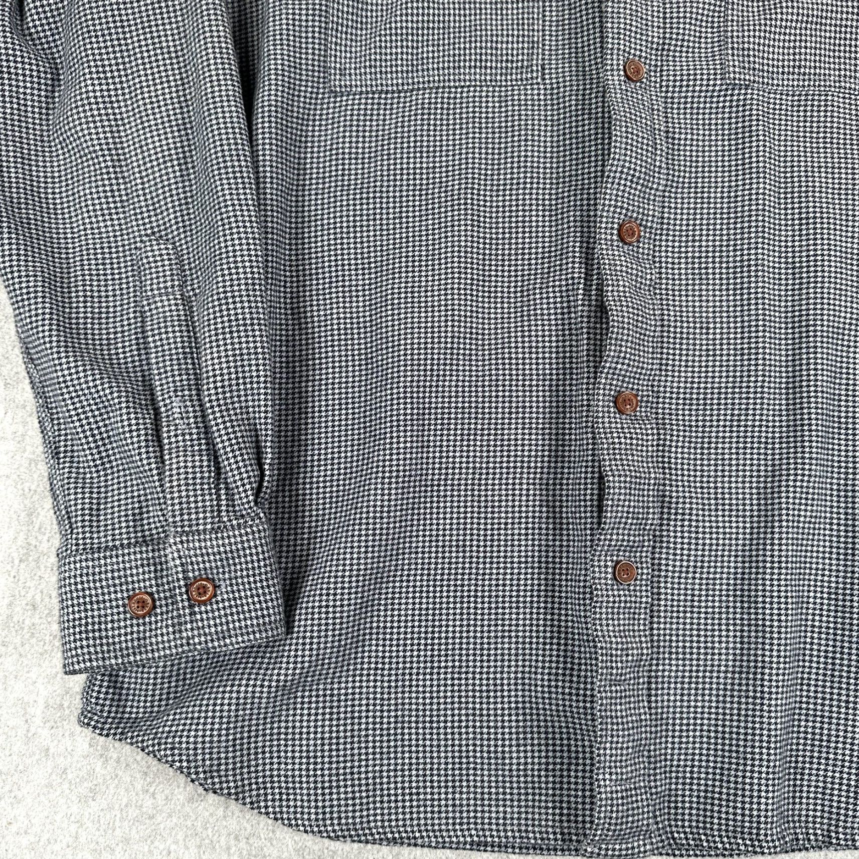 Orvis Orvis Shirt Mens Large Gray Check Long Sleeve Button Front Pockets Size US L / EU 52-54 / 3 - 3 Thumbnail
