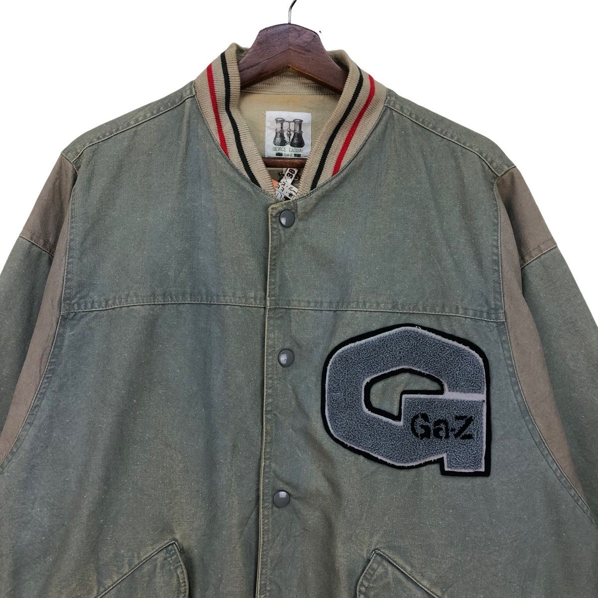 Japanese Brand Vintage Varsity Bomber Jacket Size US L / EU 52-54 / 3 - 3 Thumbnail