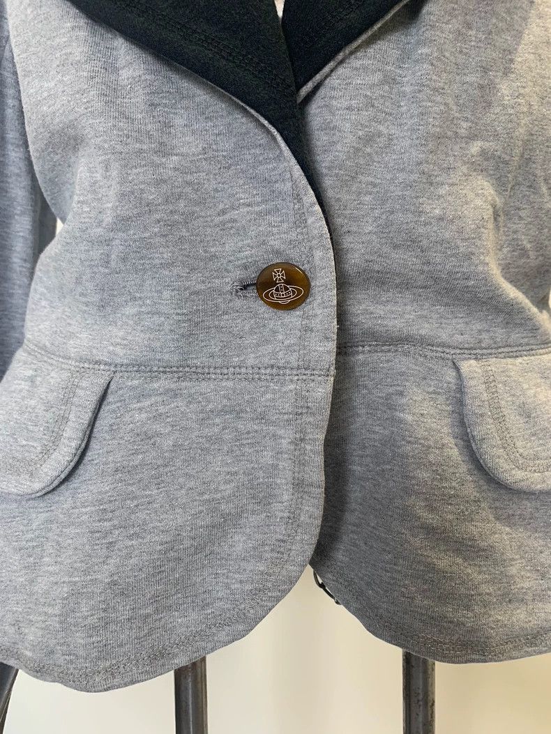 Vivienne Westwood Vivienne Westwood size3 Gray cotton love suit jacket Size M / US 6-8 / IT 42-44 - 6 Thumbnail
