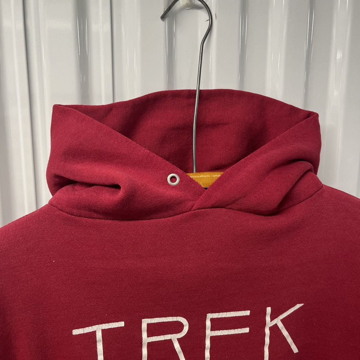 Russell Athletic × Vintage Crazy Rare Vintage 70s Trek Bicycles Hoodie Boxy Skater Size US XL / EU 56 / 4 - 4 Thumbnail