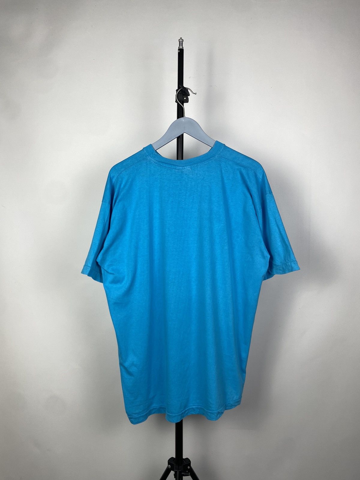 Japanese Brand × Vintage Vintage 80s Japanese Style Faded Blank Tee shirt Y2K rare Size US L / EU 52-54 / 3 - 7 Thumbnail