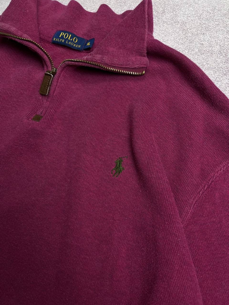 Polo Ralph Lauren Vintage Polo Ralph Lauren Quarter Zip Sweater Y2K XL Size US XL / EU 56 / 4 - 5 Thumbnail