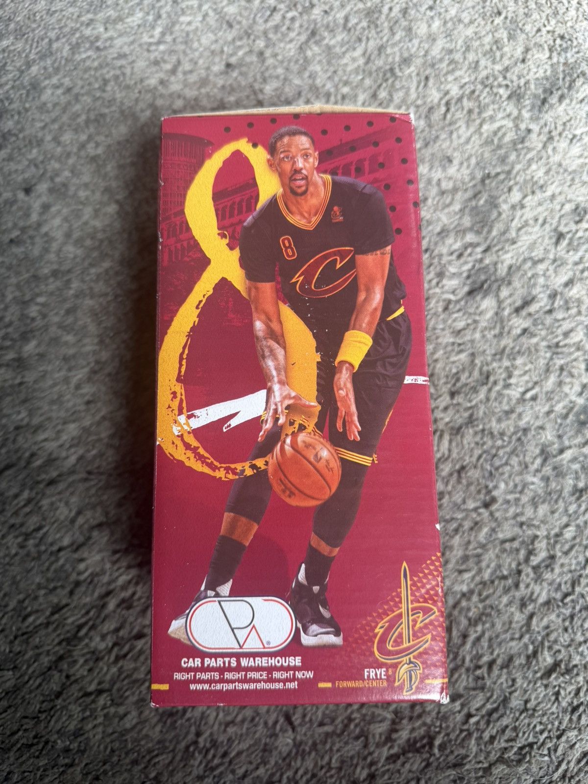 NBA 2017 Cleveland Cavaliers #8 Channing Frye Collectible Bobble Size ONE SIZE - 4 Thumbnail