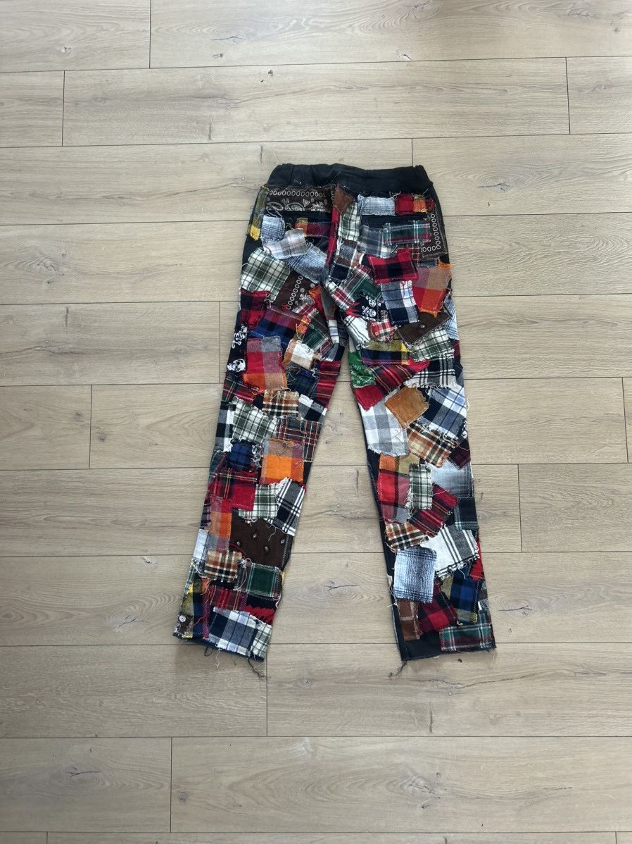 Other 2067 Plaid Patchwork Casual Pant Size US 34 / EU 50 - 2 Thumbnail