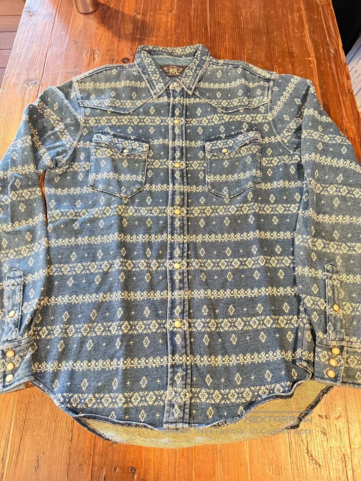 RRL Ralph Lauren RRL Ralph Lauren Patchwork Shirt S. Size US S / EU 44-46 / 1 - 1 Thumbnail