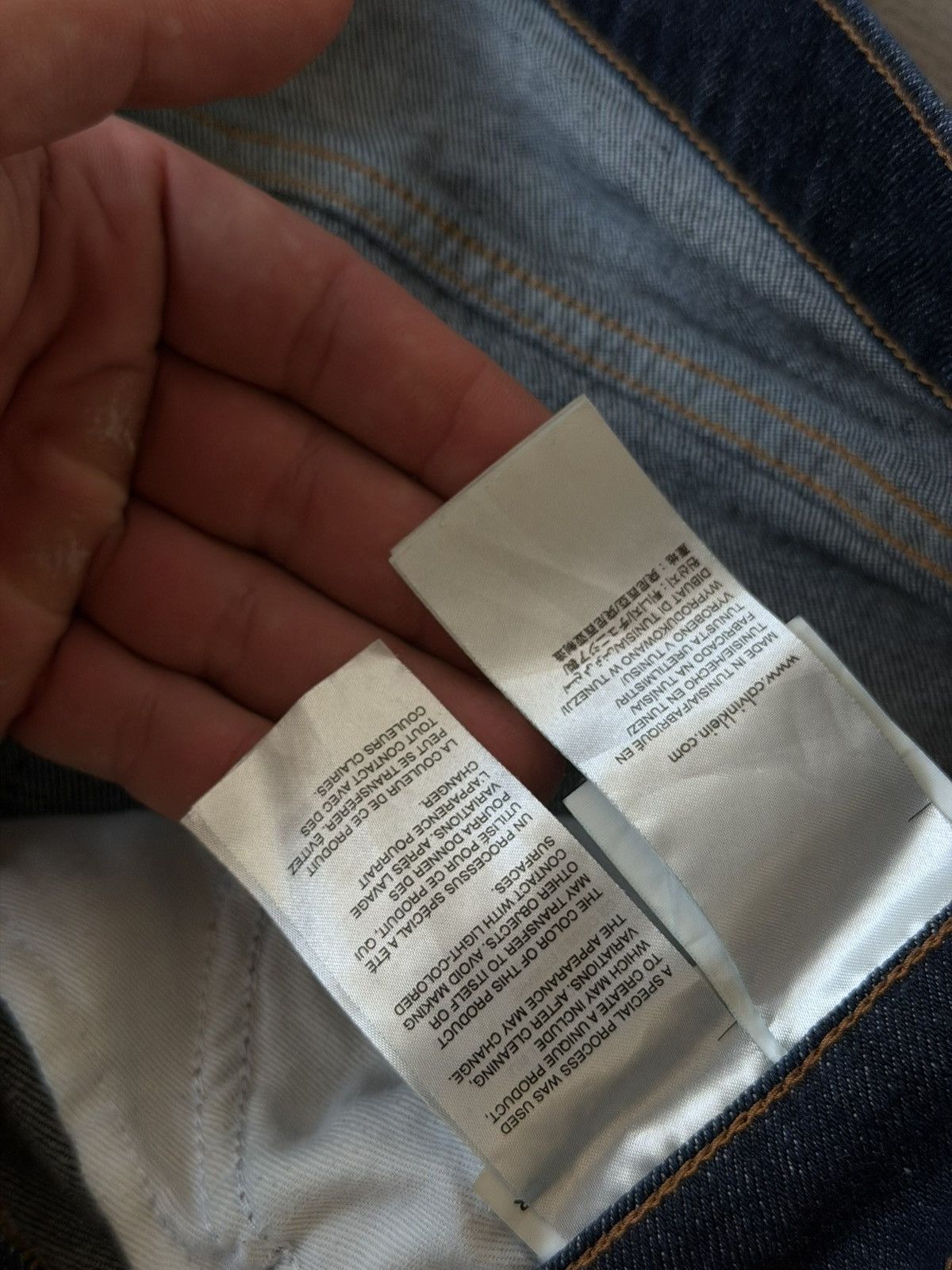 Calvin Klein Calvin Klein Jeans Blue New Collection Jeans Size US 33 - 8 Thumbnail
