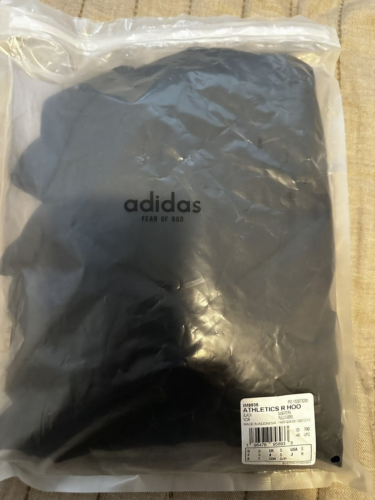adidas gazelle silver green womens Adidas x Fear Of God Athletics Heavy Fleece Cream White Hoodie |