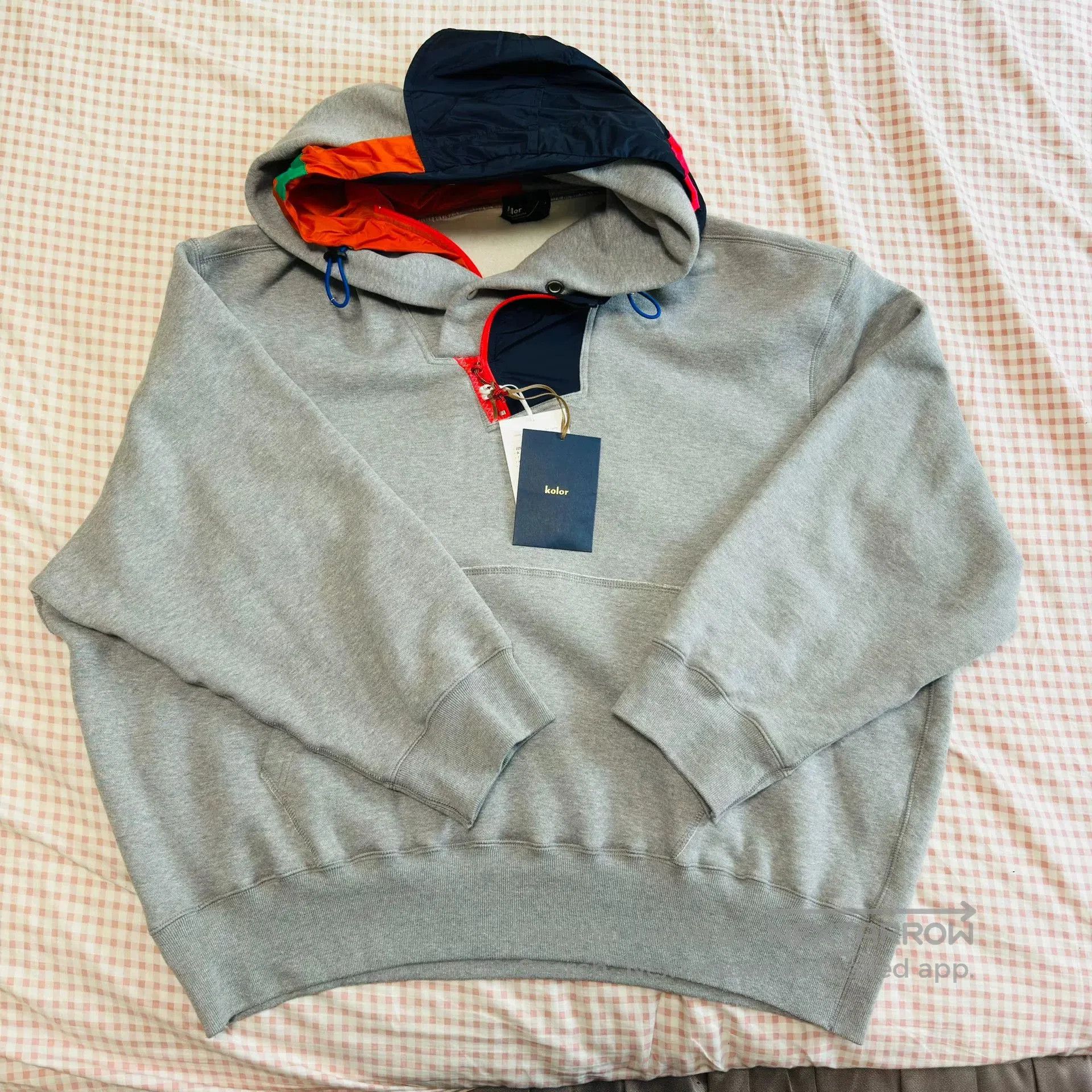 Kolor Kolor 22WCM-T08206-A Hoodie. Size US S / EU 44-46 / 1 - 1 Thumbnail