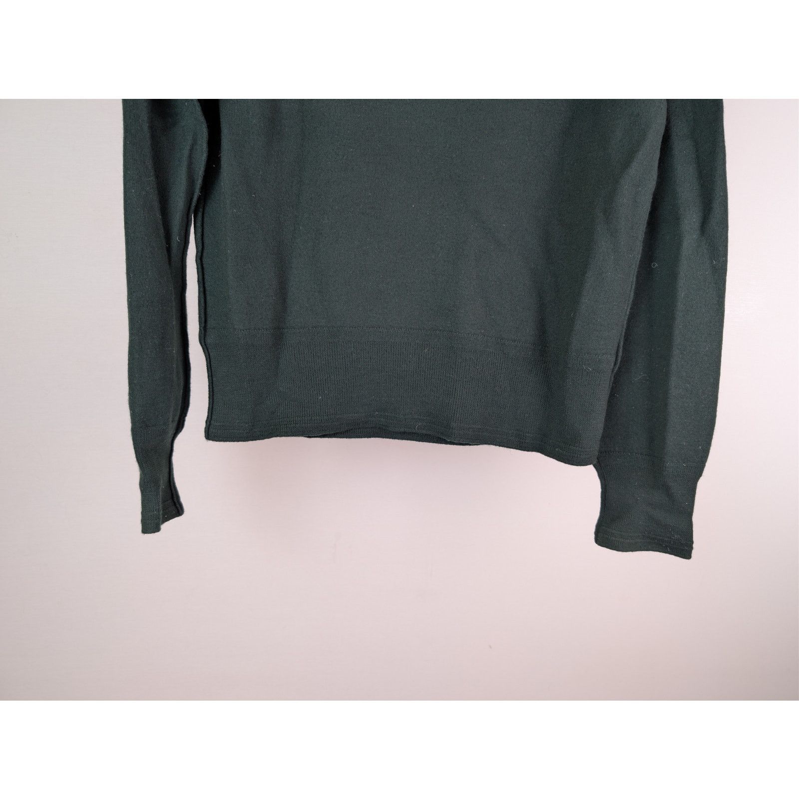 Burberry o1rshd1 CC20 Wool half-zip sweater Hoodie in a green Size US M / EU 48-50 / 2 - 12 Thumbnail