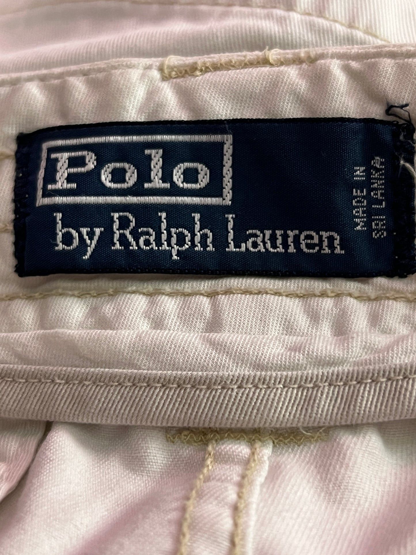 Polo Ralph Lauren × Vintage 90s Polo Ralph Lauren Vintage Men's Cargo Shorts - 31 Size US 31 - 5 Thumbnail