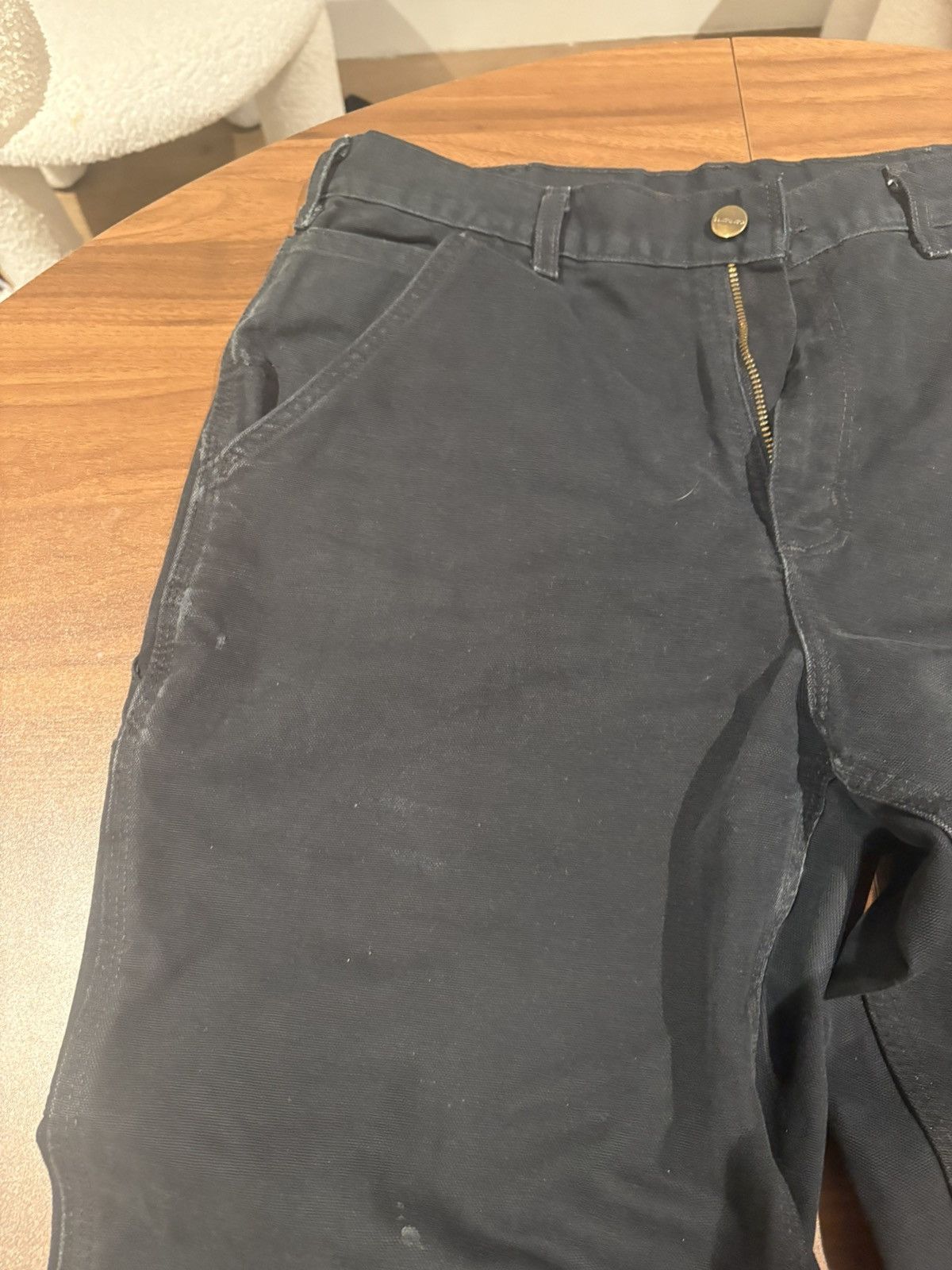 Carhartt B11BLK carhartt pants 32/20 Size US 32 / EU 48 - 3 Thumbnail