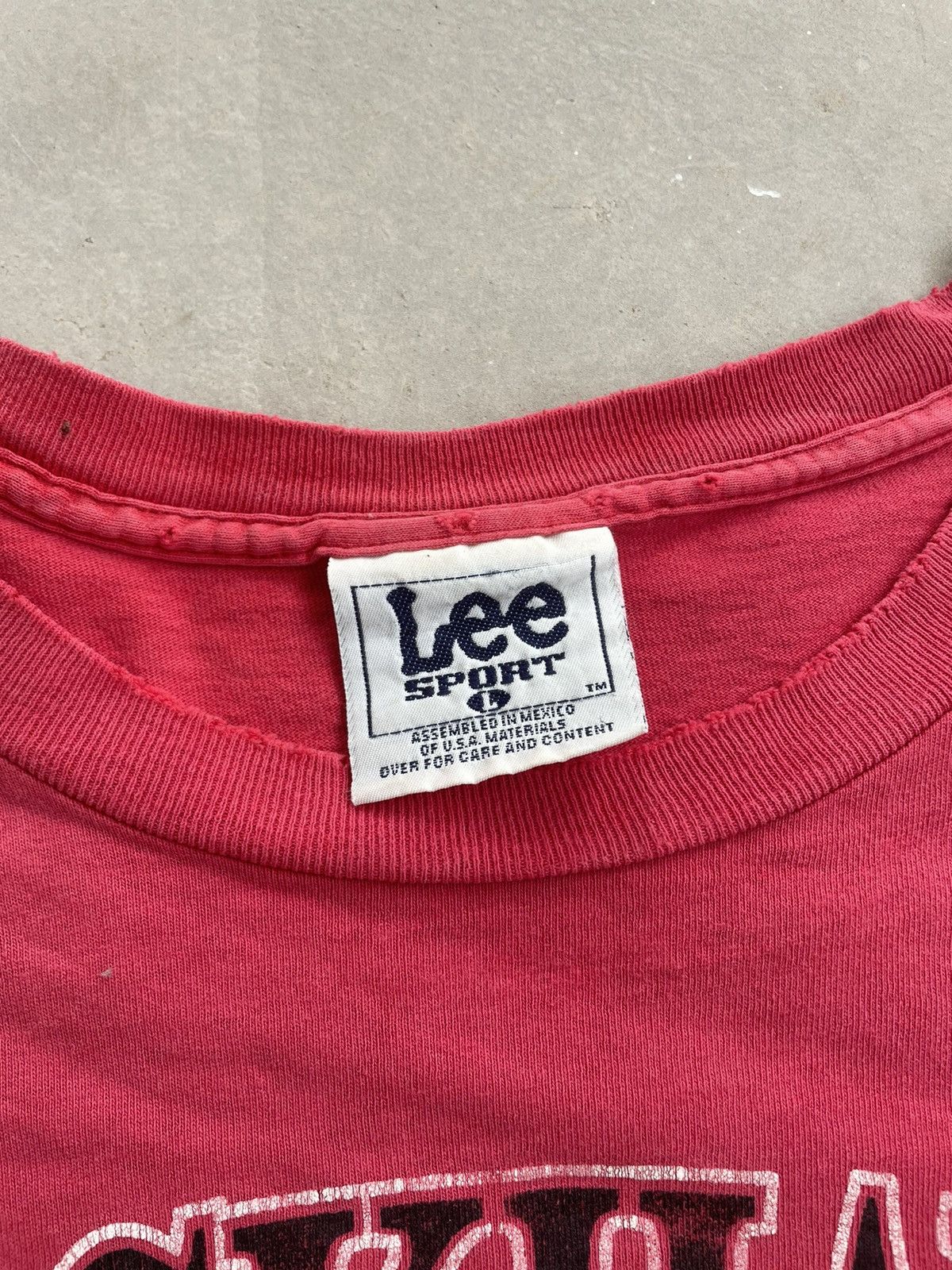 Lee × Vintage VINTAGE CHICAGO BLACKHAWK TEE Size US L / EU 52-54 / 3 - 4 Thumbnail