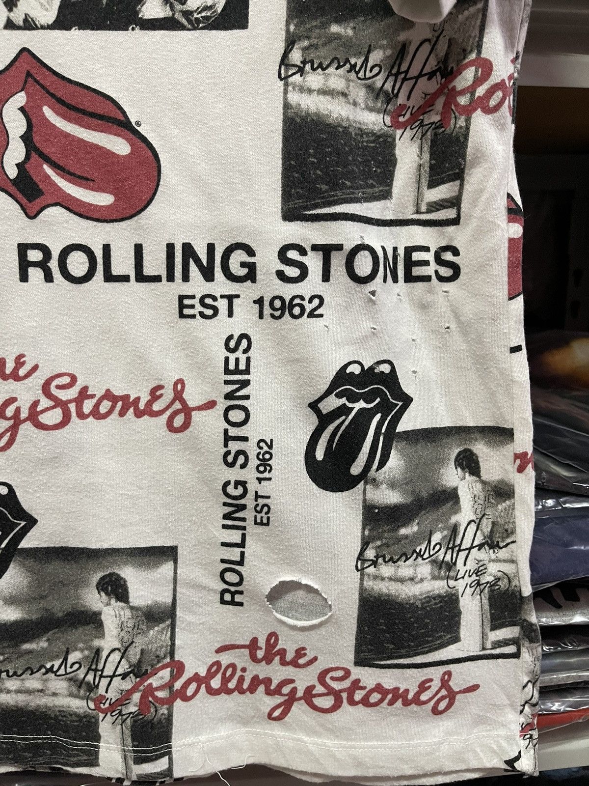 Band Tees Band Tees x The Rolling Stone Full Print🔥🔥🔥 Size US L / EU 52-54 / 3 - 2 Thumbnail